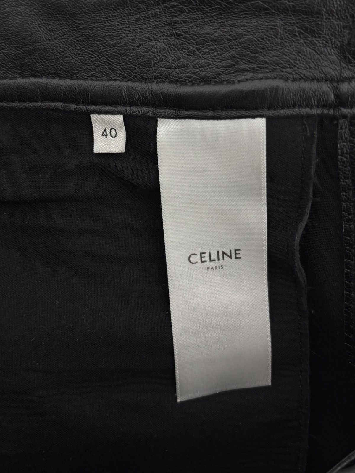 Celine × Hedi Slimane SS19/SS21 Studded Leather Pants (2019/2021, Stud) Size US 30 / EU 46 - 10 Thumbnail