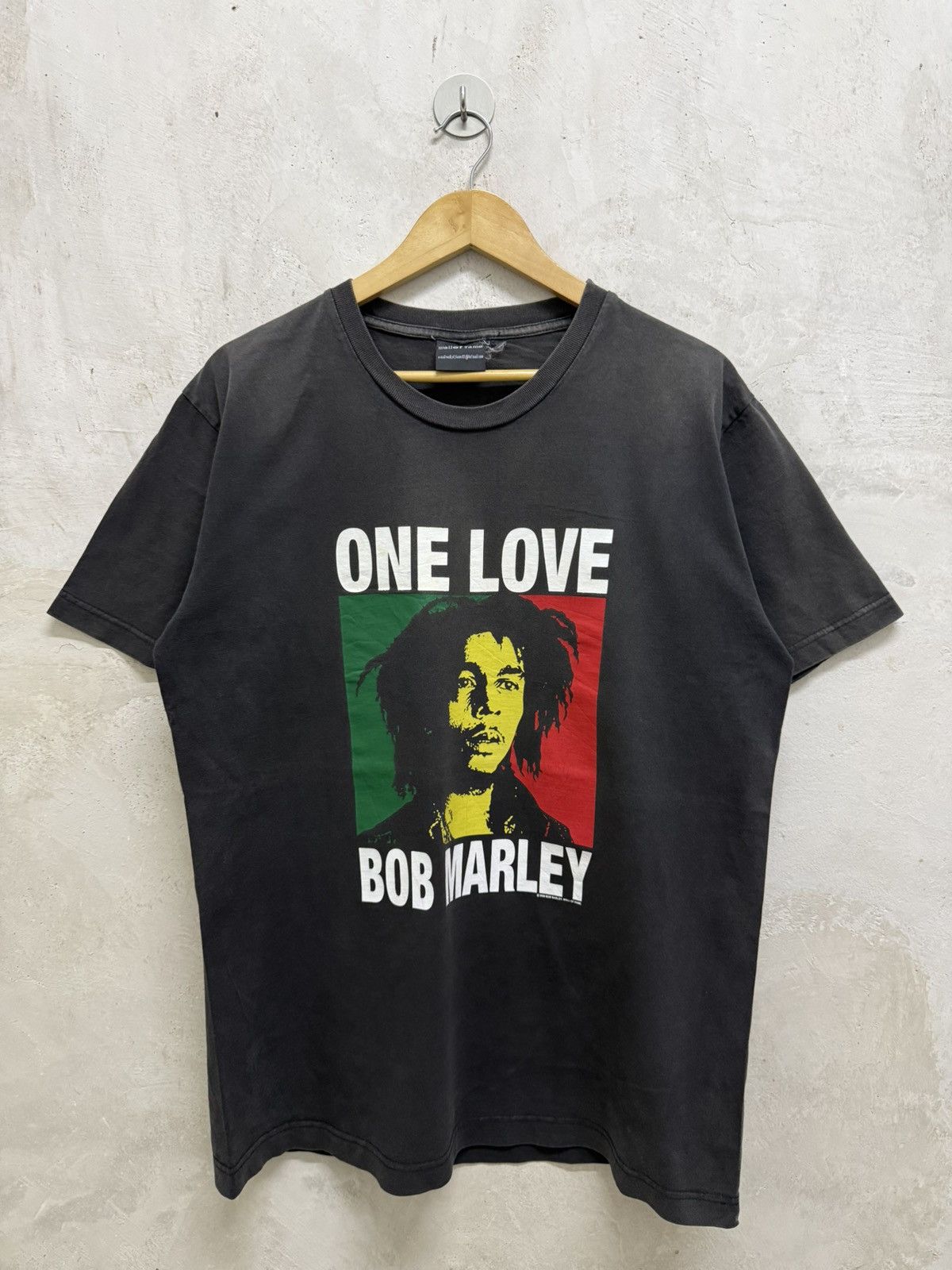 Band Tees Sun Faded Rasta Bob Marley One Love Band Tees Size US L / EU 52-54 / 3 - 1 Thumbnail