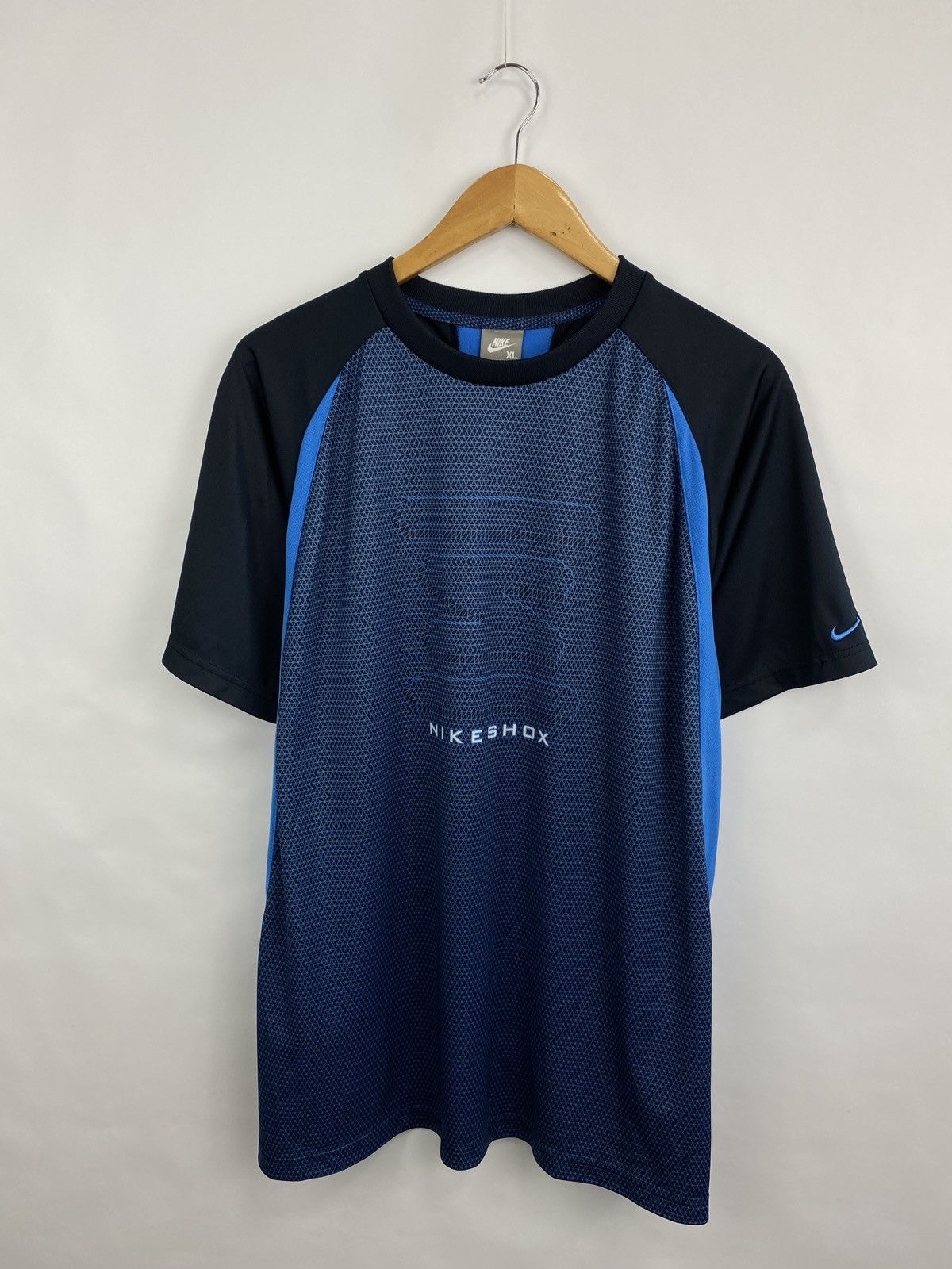 Nike 🇺🇸 Vintage 90s Nike Shox T-Shirt Rare Retro Hype Y2K TN Size US XL / EU 56 / 4 - 3 Thumbnail