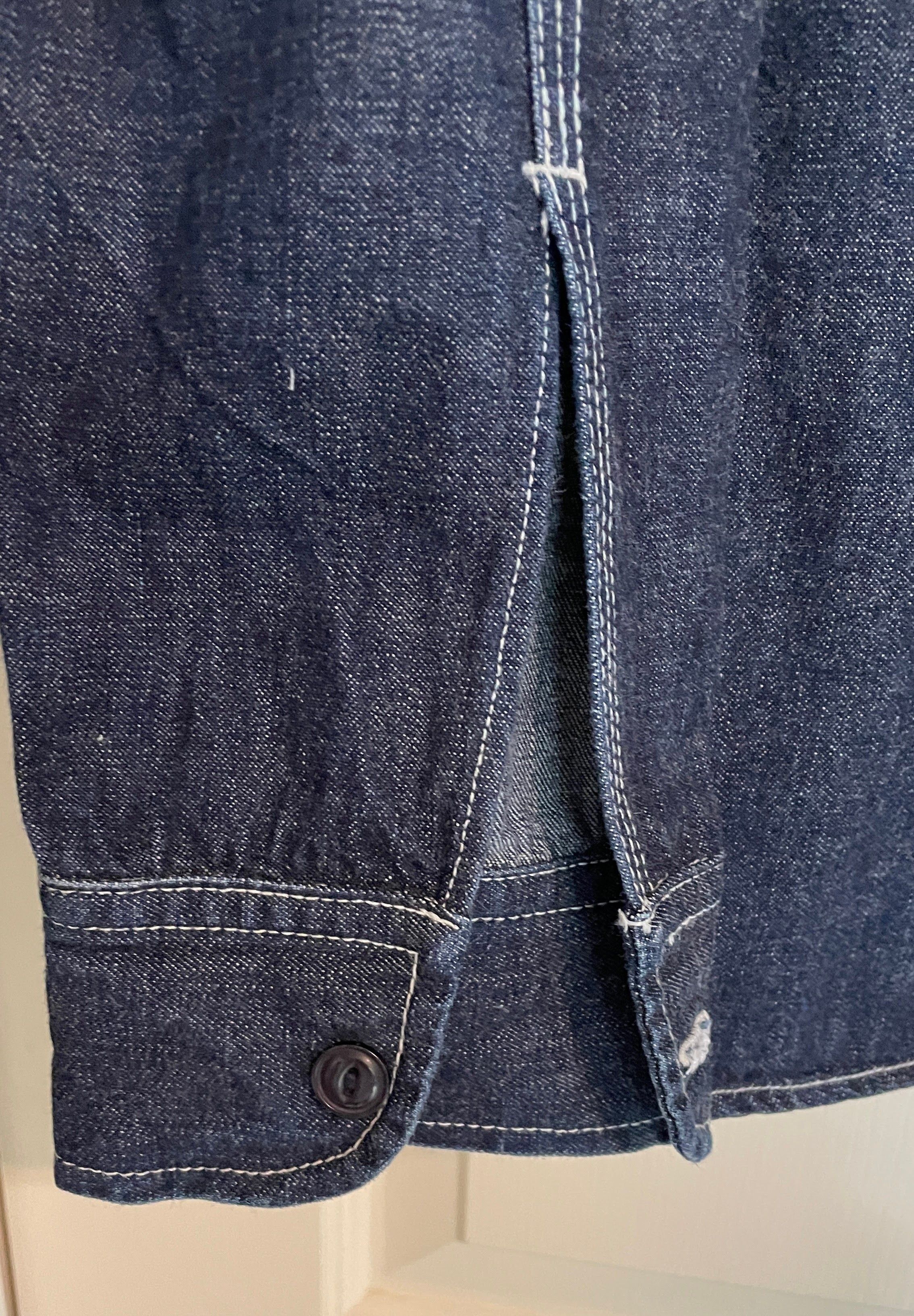 Rogue Territory Selvedge Denim Workshirt S-M Size US S / EU 44-46 / 1 - 4 Thumbnail