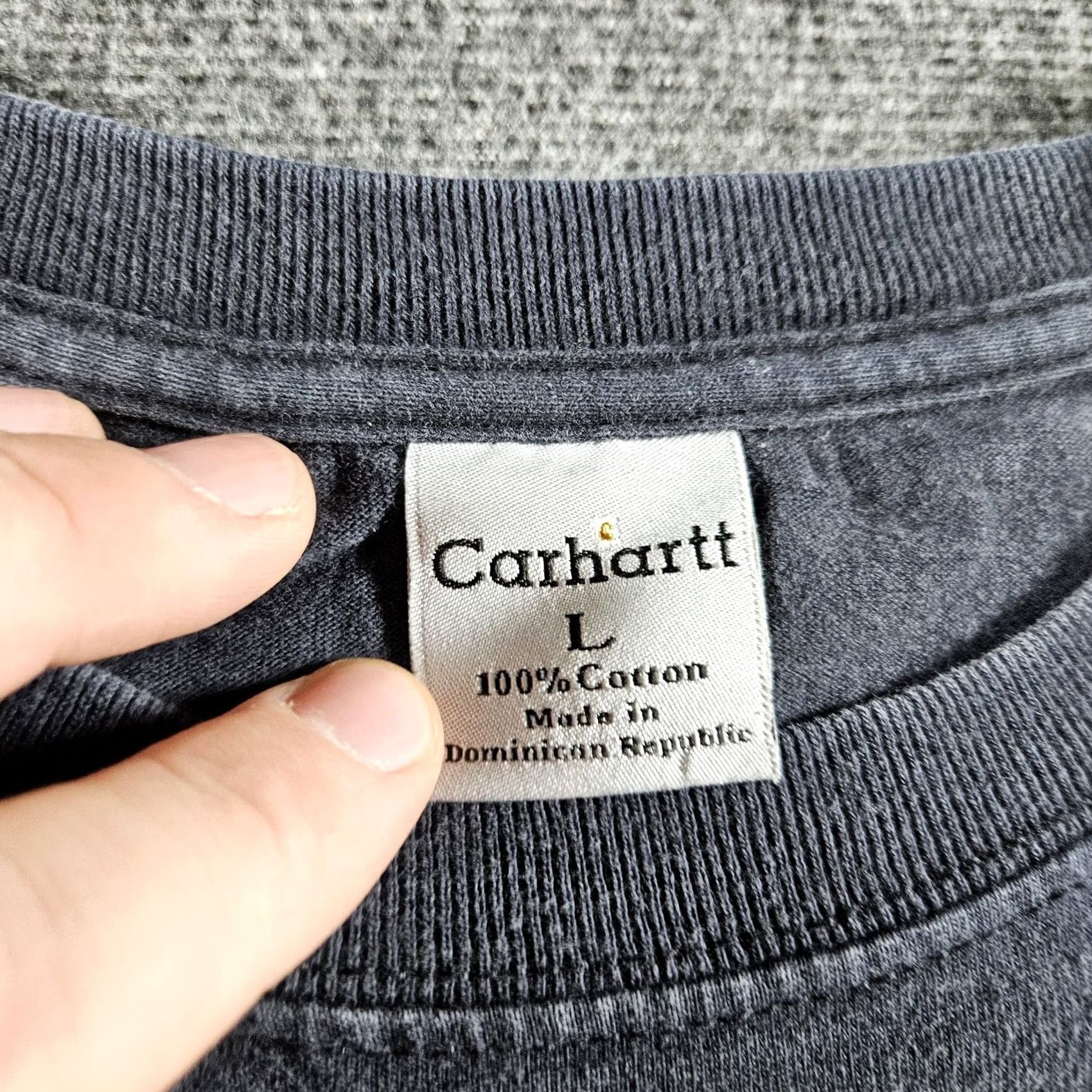 Carhartt Carhartt Shirt Mens L Gray Pocket Logo Workwear Heavyweight Tee T-Shirt Size US L / EU 52-54 / 3 - 4 Thumbnail