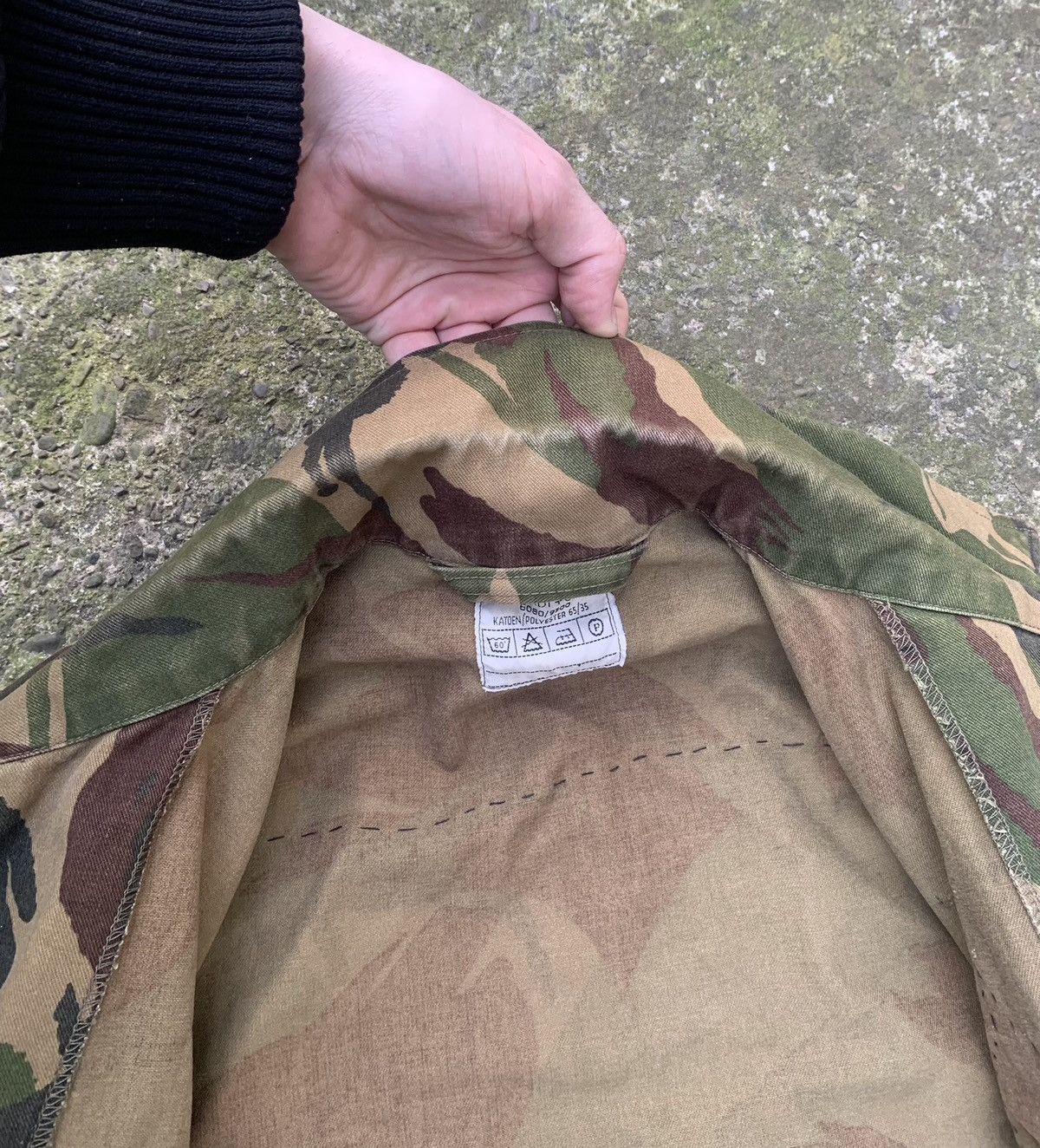 Other Custom Camo Punk Jacket w/ Patches MARQUARDT + SCHULZ Size US L / EU 52-54 / 3 - 14 Thumbnail