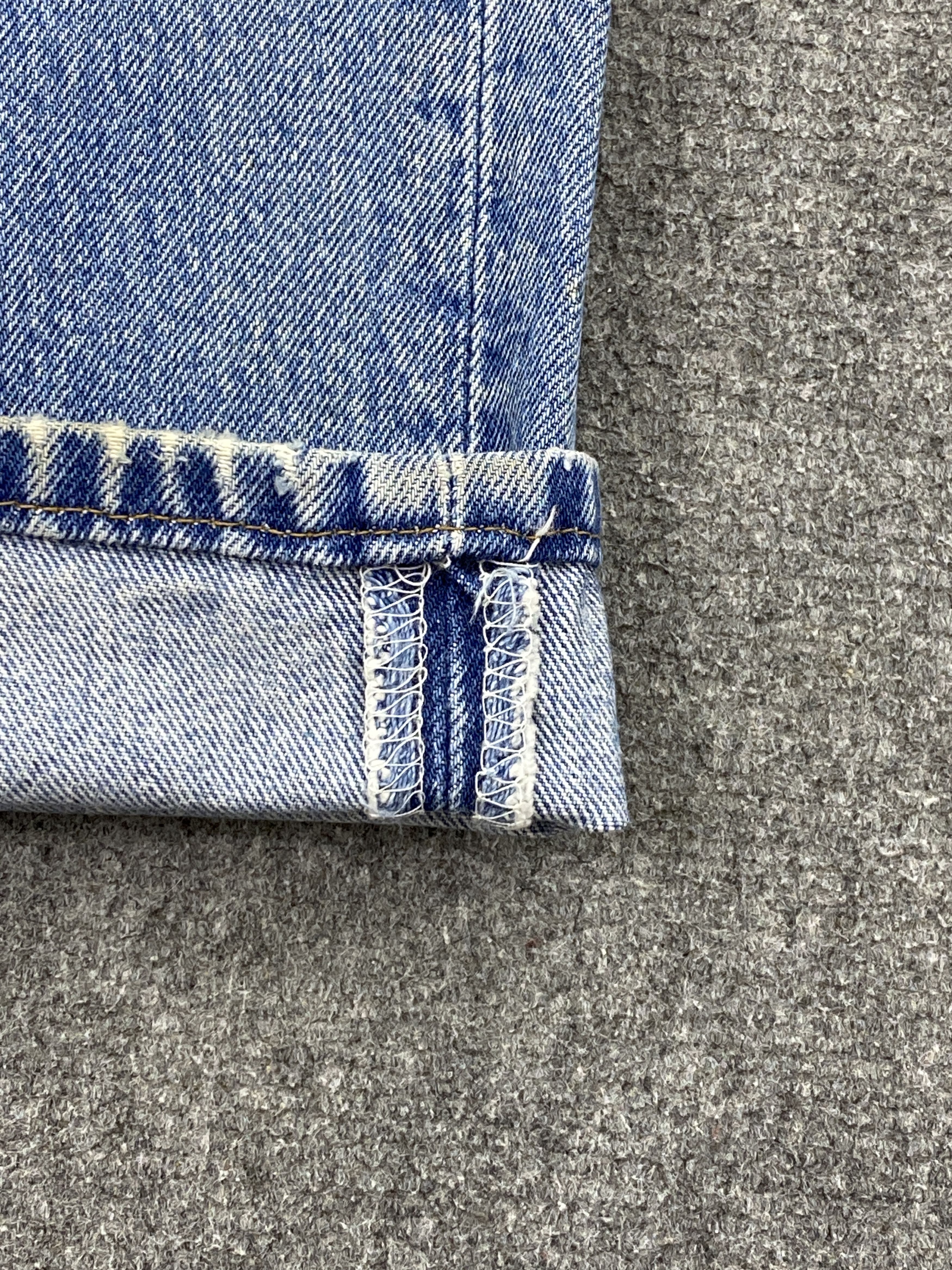 Levi's Distressed Vntage Levi's 501 Faded Blue Jeans DJ0019Z Size US 26 / EU 42 - 10 Thumbnail