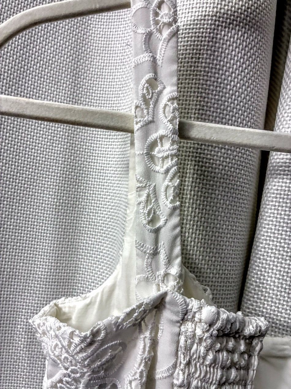 Reformation Reformation White Lace Convertible Halter Mini Dress Size 8 Size M / US 6-8 / IT 42-44 - 6 Thumbnail