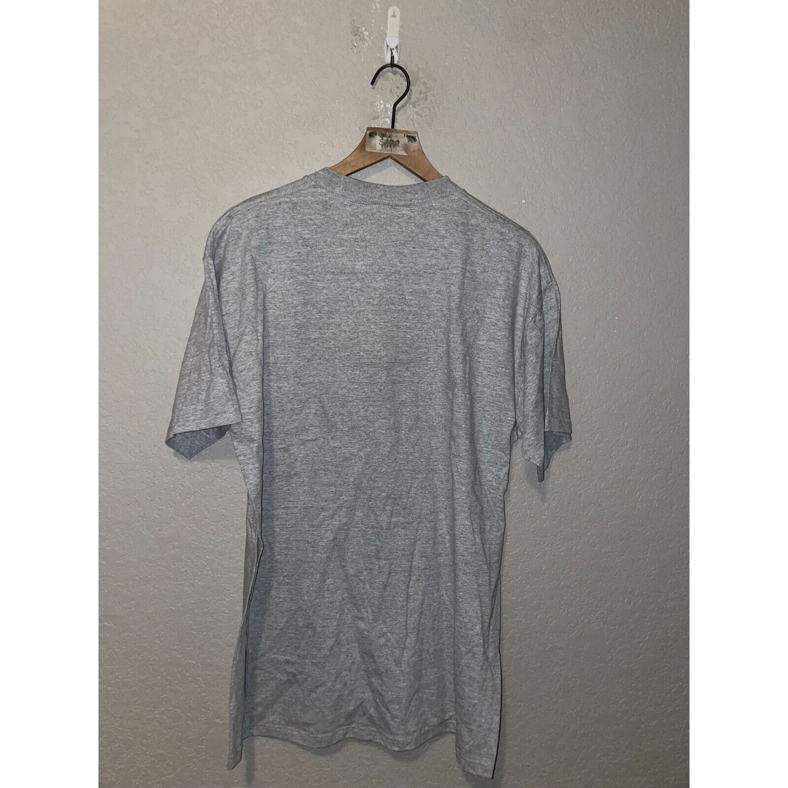 Jerzees Vintage Blue Ridge Montains Shirt Virginia Hike Gray 90s Tee Size US L / EU 52-54 / 3 - 6 Thumbnail