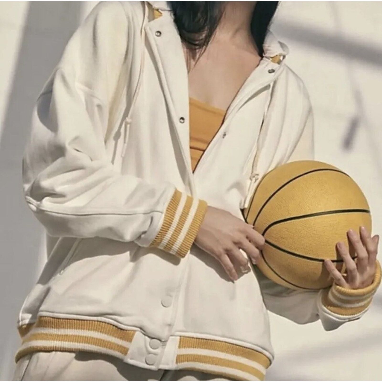 Free People Free People atshirt White Hoodie Jacket M A001838 Size M / US 6-8 / IT 42-44 - 3 Thumbnail