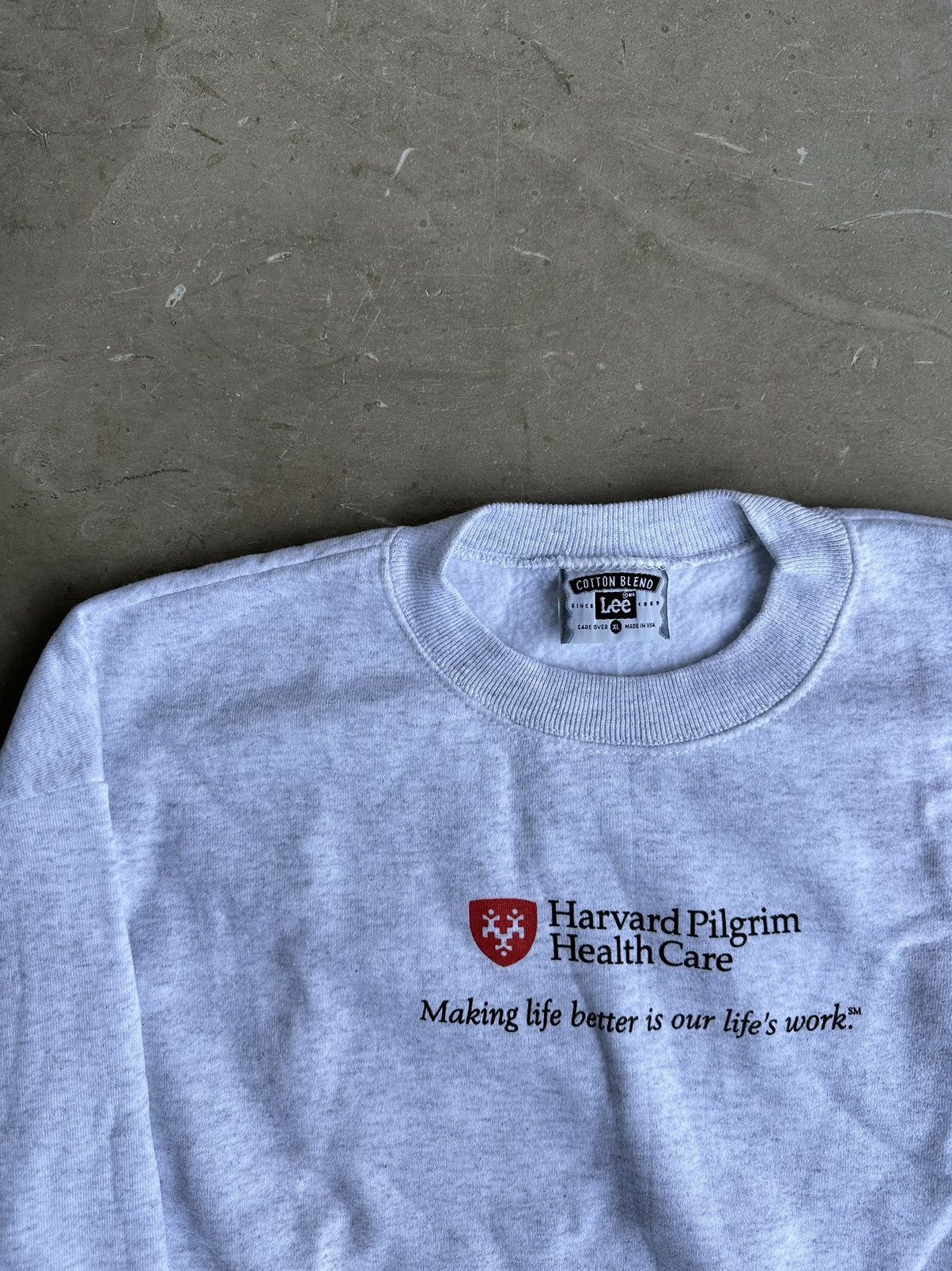 Lee × Vintage Vintage Harvard Crewneck Sweater Size XL Size US XL / EU 56 / 4 - 2 Thumbnail