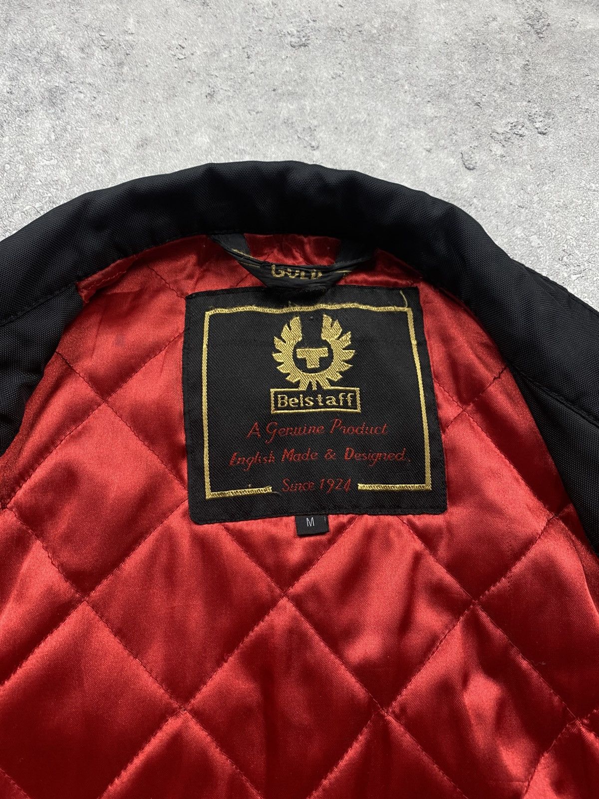Belstaff × Designer × Vintage Bomber jacket Belstaff gold label 90’s limited edition Size US M / EU 48-50 / 2 - 11 Thumbnail