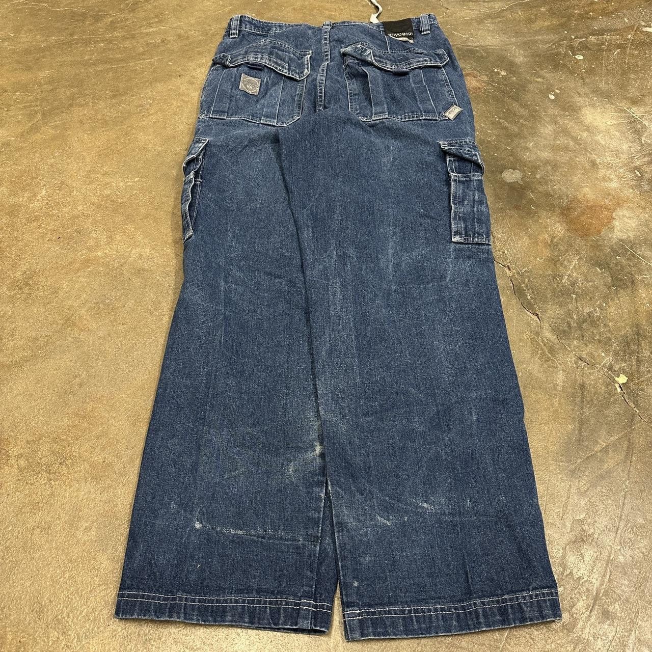 Enyce Y2K Enyce 101 Baggy Cargo Jeans 36 x 31 Size US 36 / EU 52 - 6 Thumbnail