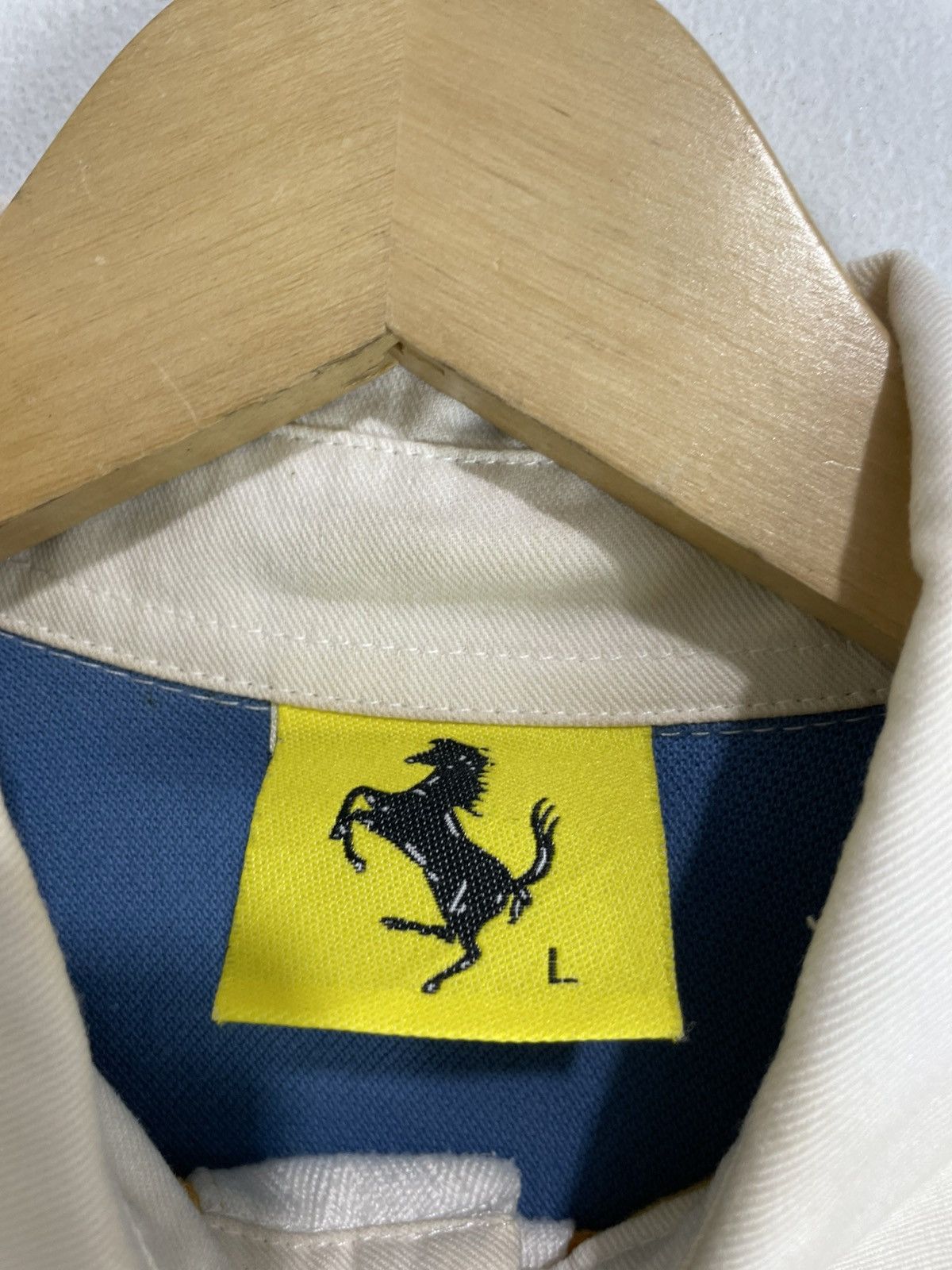 Ferrari × Formula 1 × Vintage Vintage Ferrari Marlboro x Shell Polo Work Shirt Size US L / EU 52-54 / 3 - 4 Thumbnail