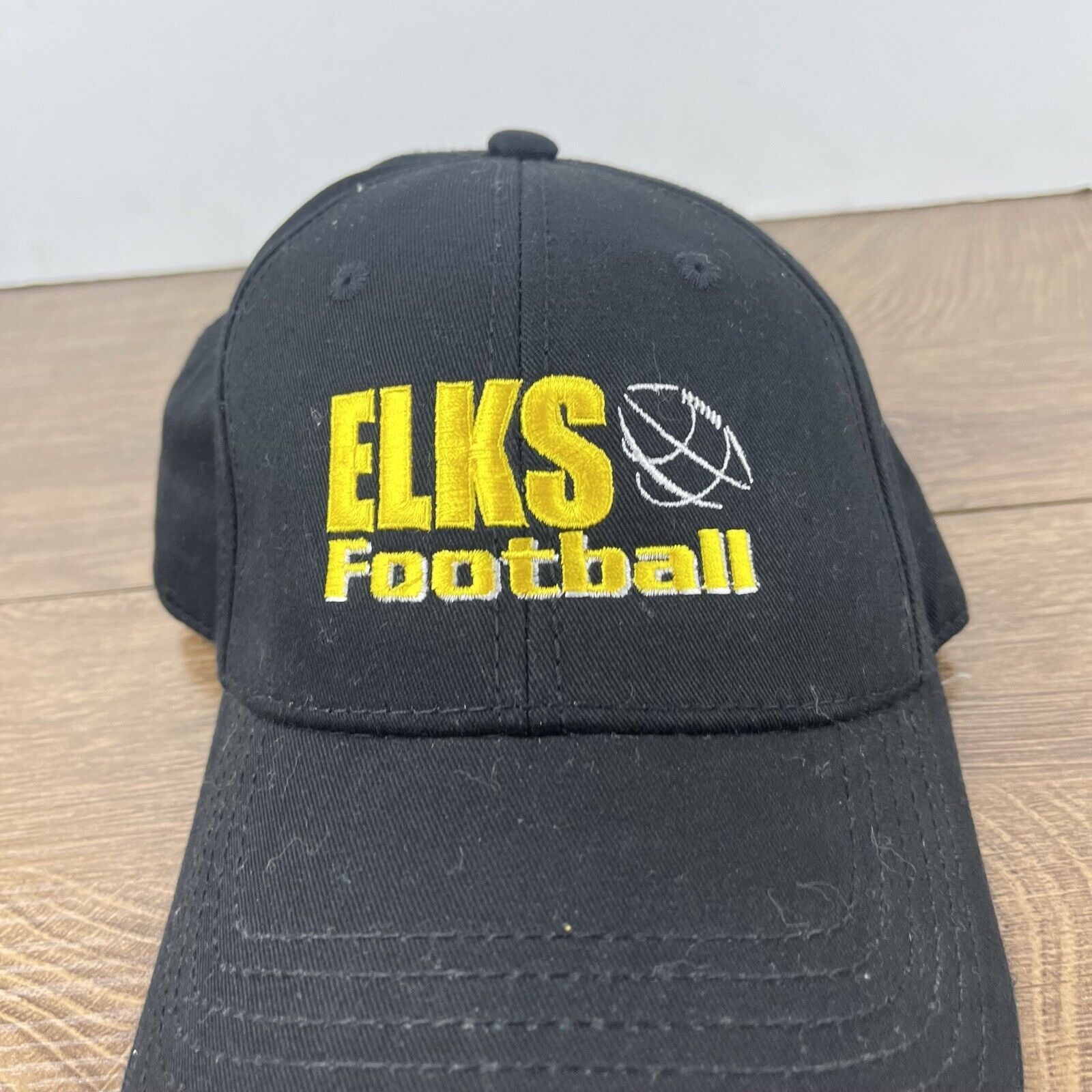 Other Centerville Elks Football Hat Black Elks Adjustable Hat Blac Size ONE SIZE - 6 Thumbnail