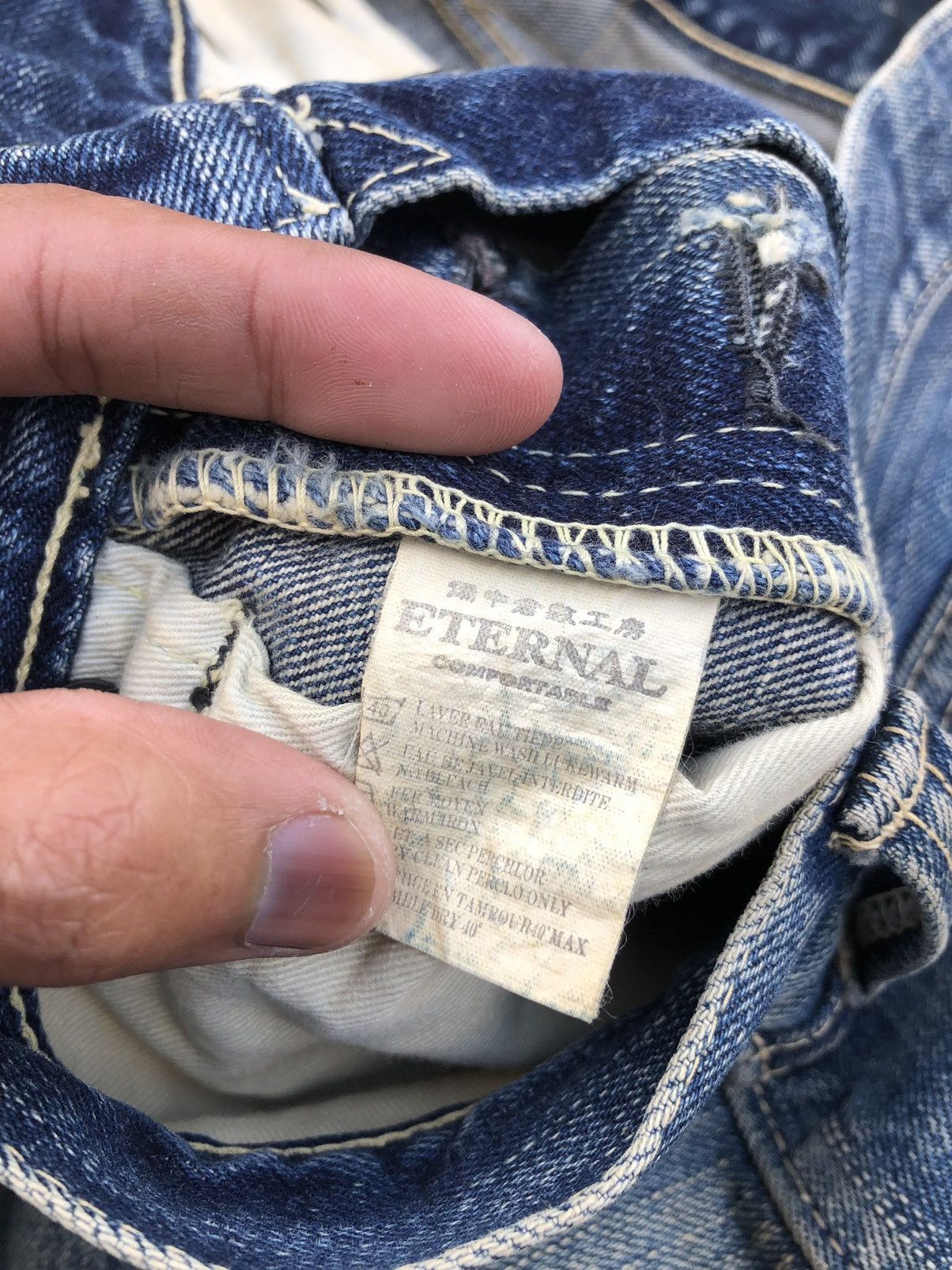 Eternal HALF SELVEDGE RUSTY DENIM BY ETERNAL JAPAN Size US 32 / EU 48 - 3 Thumbnail