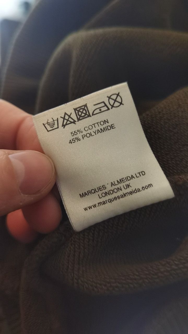 Marques'Almeida Marques Almeida Oversized Jersey Hoodie+Shorts (BUNDLE) Size US 32 / EU 48 - 6 Thumbnail