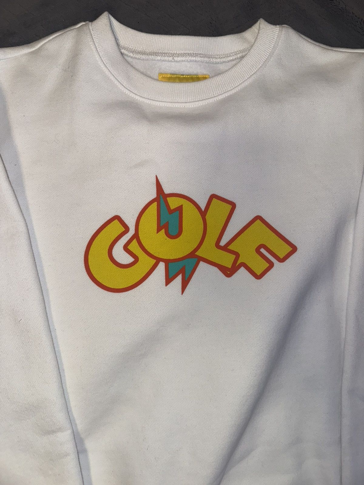 Golf Wang Golf white crewneck Size US S / EU 44-46 / 1 - 2 Thumbnail
