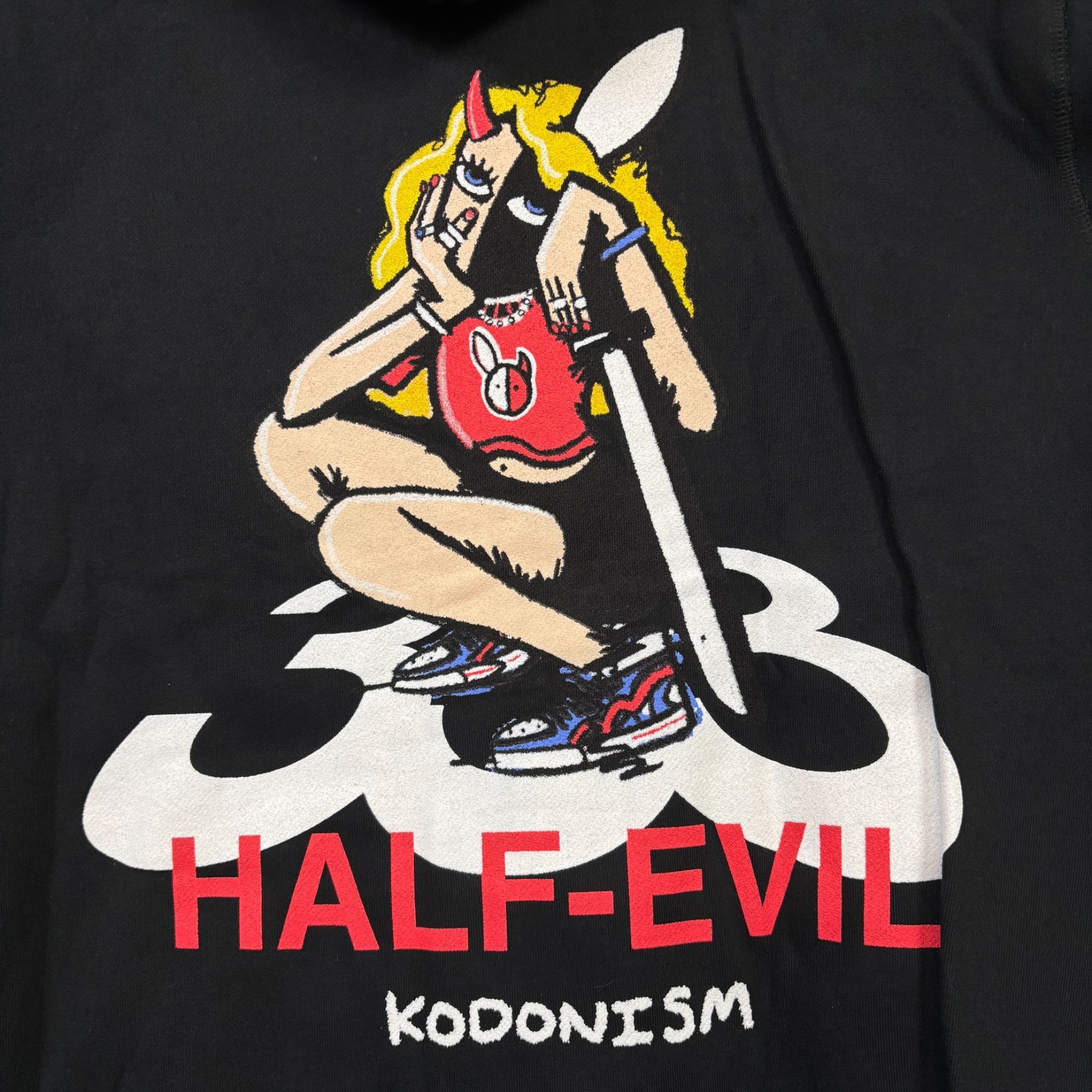 Rap Tees Half Evil x Kodone 333 Kodonism Devil Bunnie Zip-Up Hoodie L Size US L / EU 52-54 / 3 - 2 Thumbnail