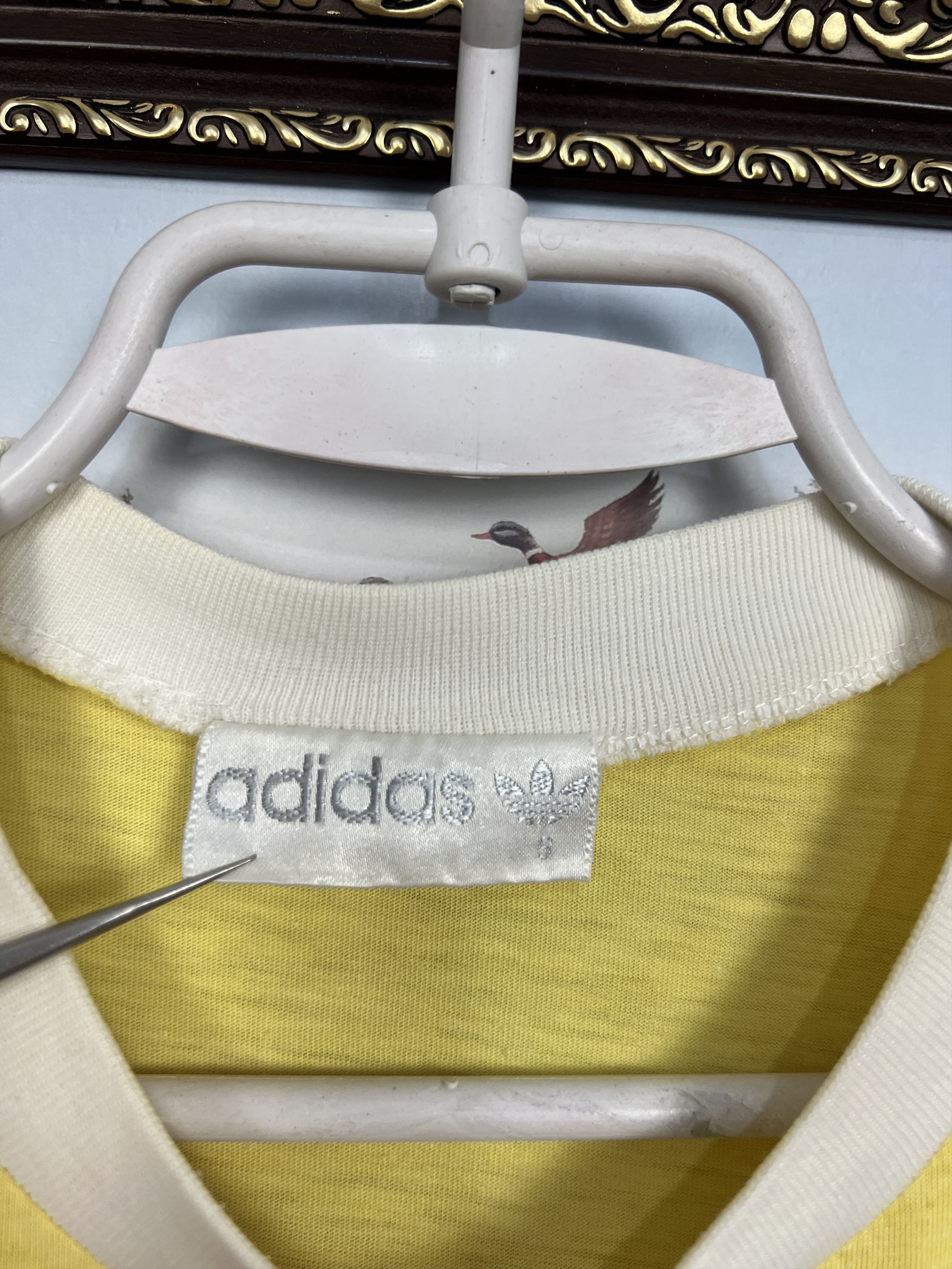 Adidas Vintage Edberg Lendl Agassi I want I Can Tennis Shirt Trikot Size US M / EU 48-50 / 2 - 6 Thumbnail