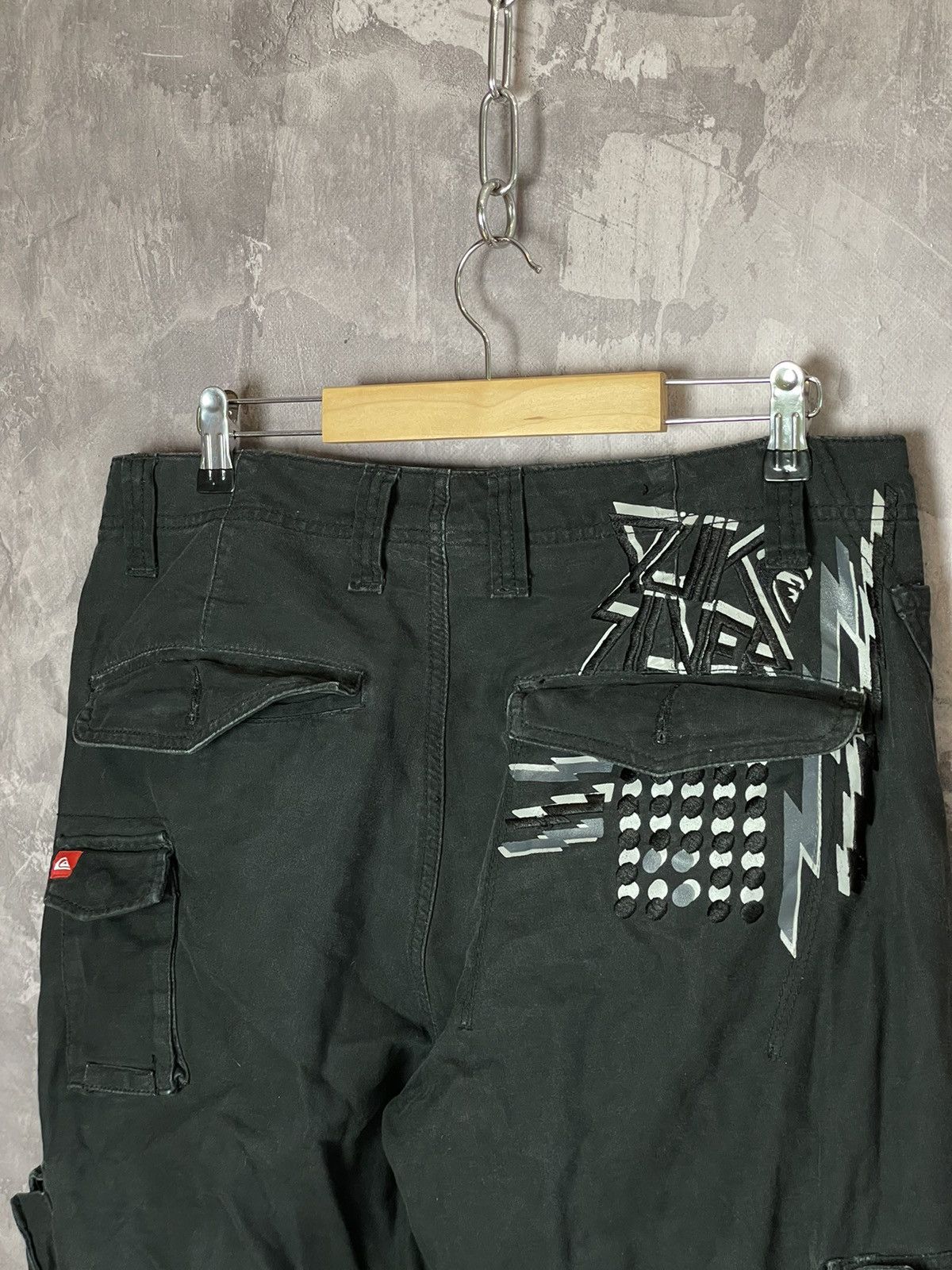 Quicksilver × Quiksilver × Vintage Vintage Quiksilver Baggy Cargo Pants Size US 32 / EU 48 - 7 Thumbnail