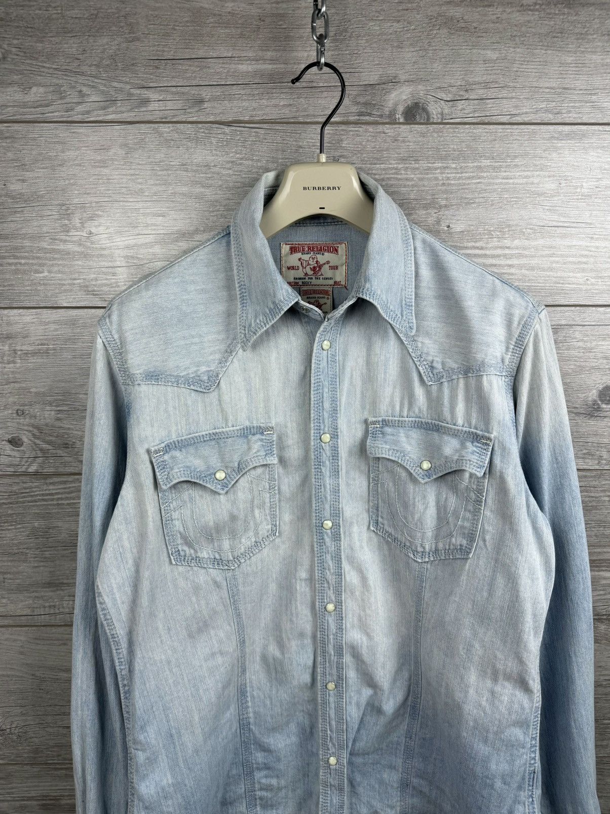 True Religion True Religion Bomber Jacket Jeans Vintage Size L Size US L / EU 52-54 / 3 - 6 Thumbnail