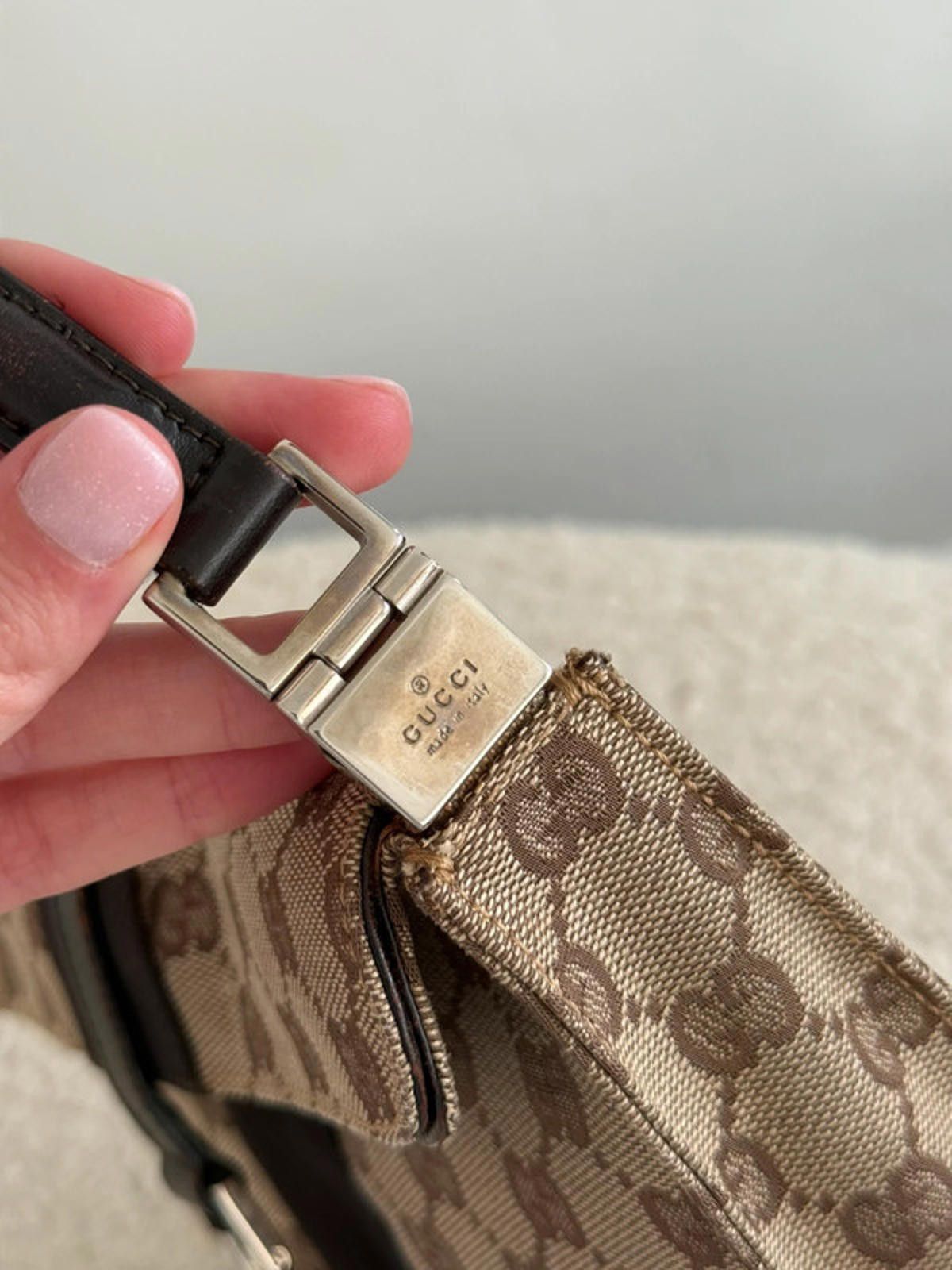Gucci Gucci Jackie GG Canvas Shoulder Bag Size ONE SIZE - 8 Thumbnail