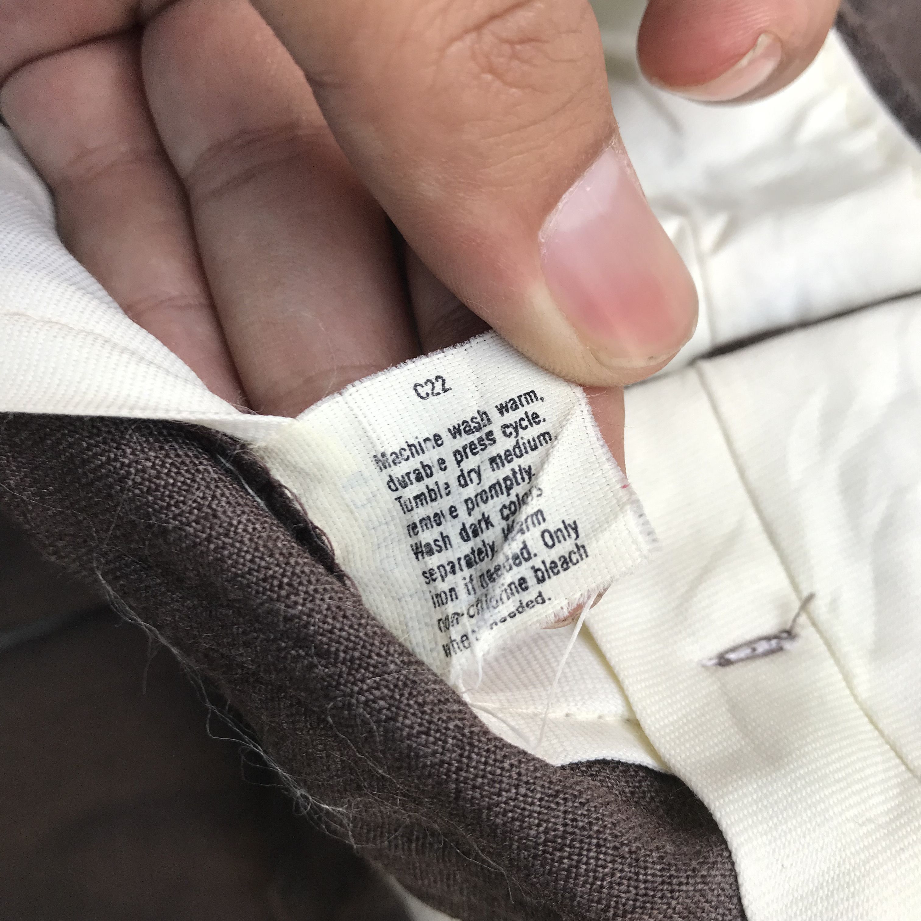 Haggar Vintage HAGGAR US slacks Sta prest Permanent Prest Trouser Size US 36 / EU 52 - 10 Thumbnail