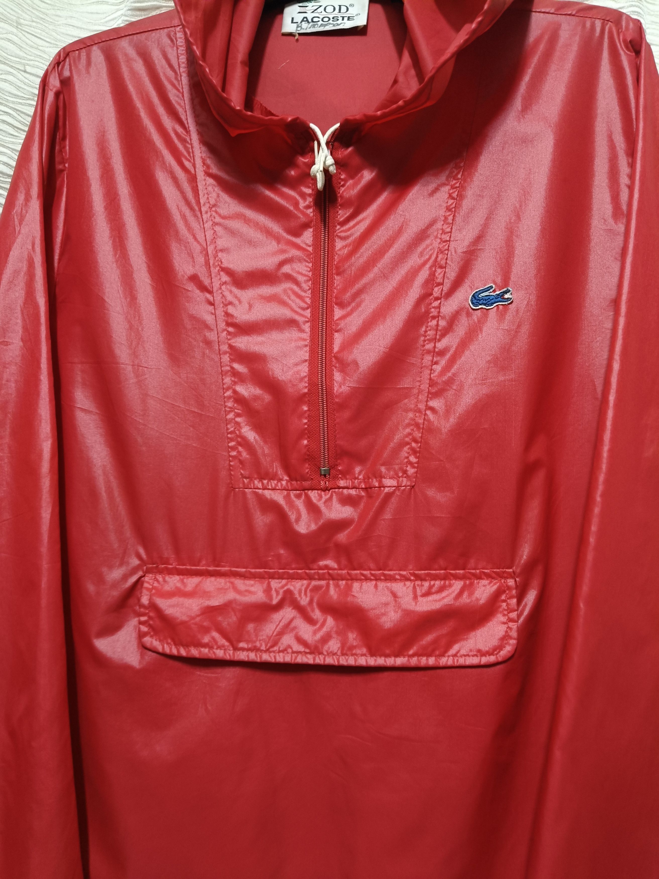 Lacoste Vintage Izod Lacoste Anorak Jacket 90s Size US M / EU 48-50 / 2 - 3 Thumbnail
