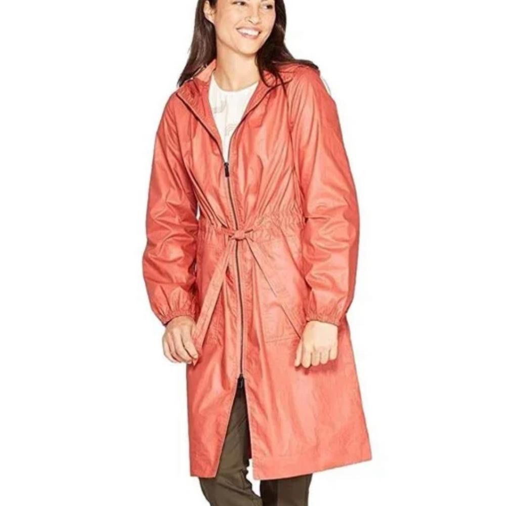 Designer a. new. day. I NWT Colorado Orange Hooded Raincoat Size XS Size XS / US 0-2 / IT 36-38 - 11 Thumbnail