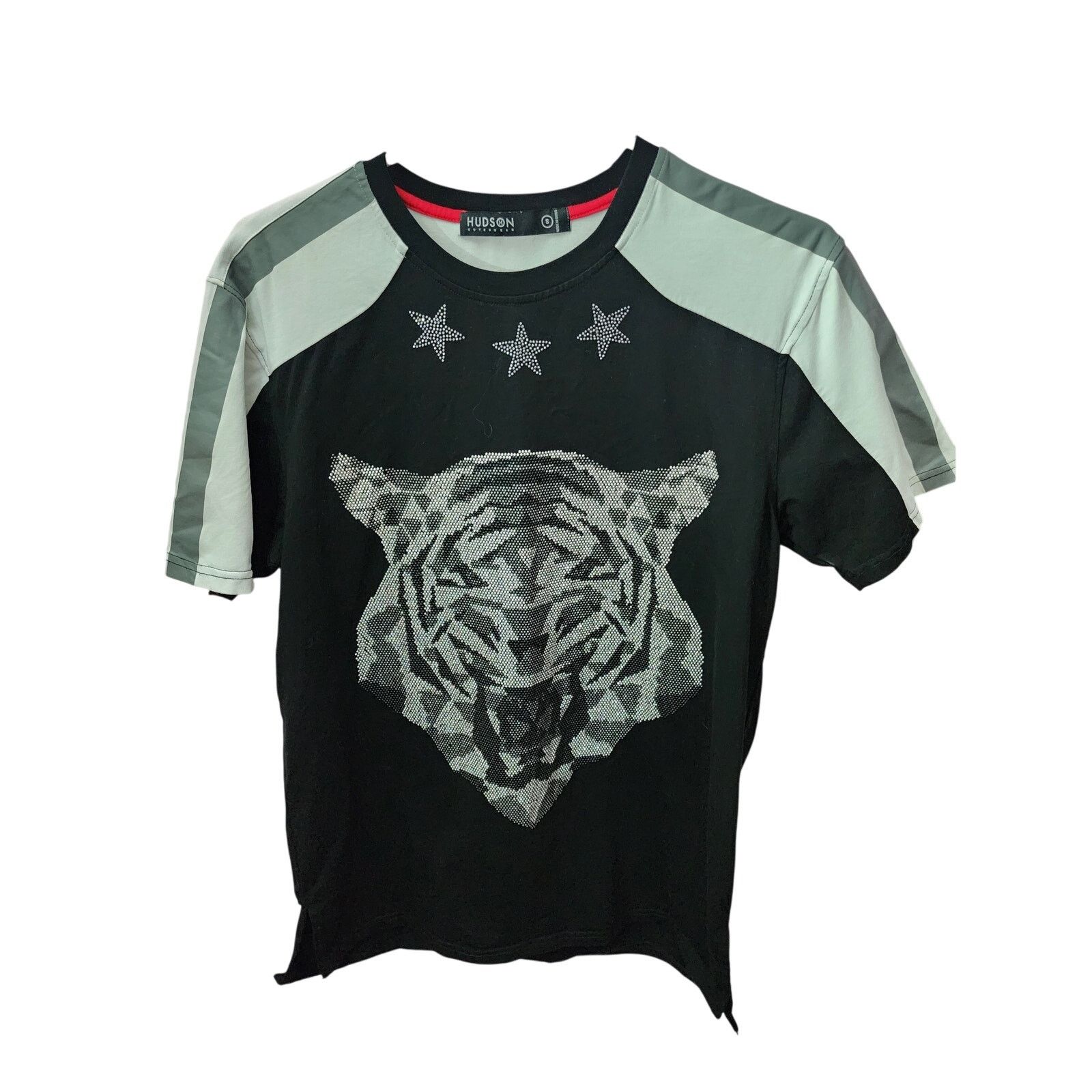 Hudson Outerwear Hudson Outerwear T-shirt Men's Small Rhinestone Tiger Size US S / EU 44-46 / 1 - 1 Thumbnail