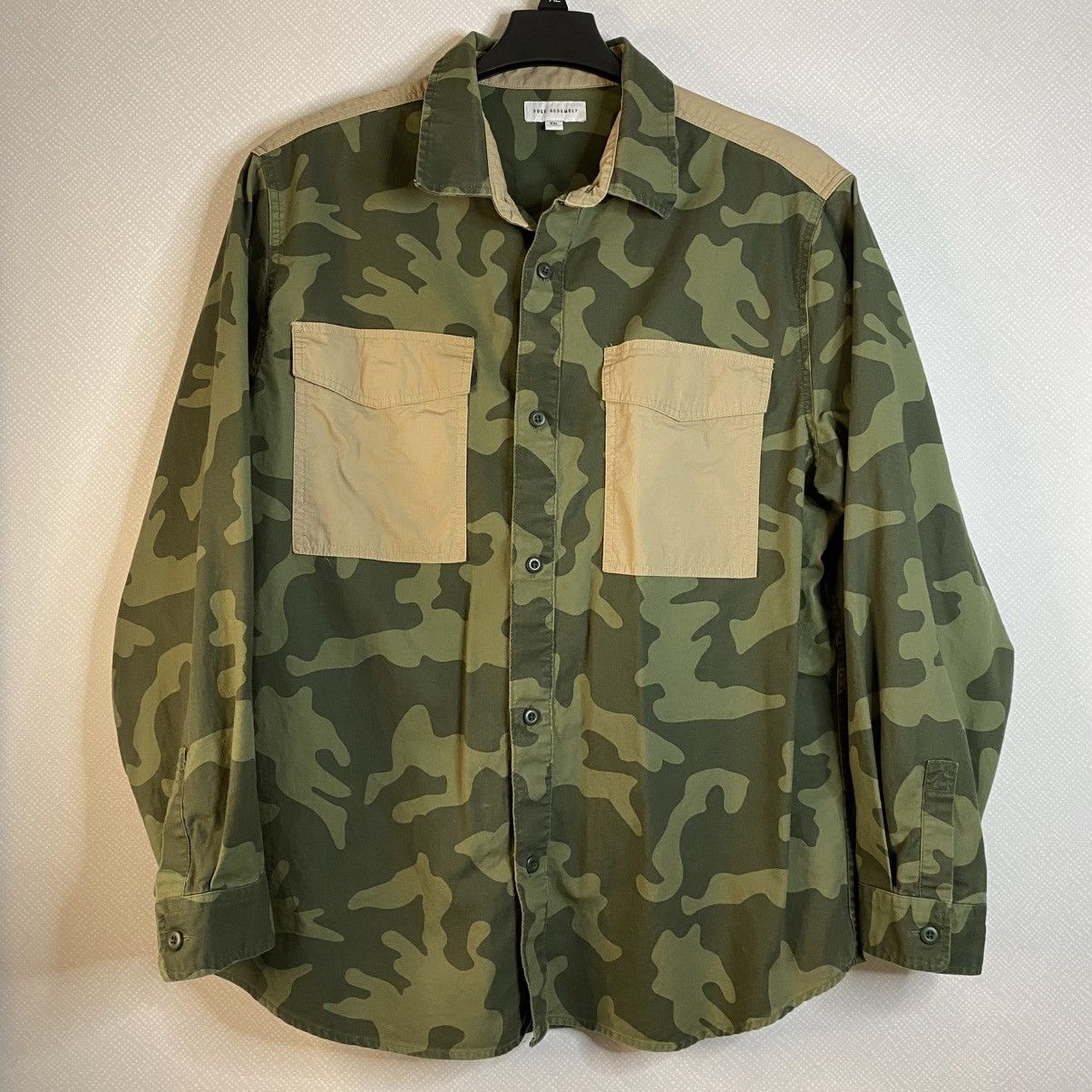 Other Free Assembly Camo Shirt Mens XXL Jacket Utility Pockets EUC Size US XXL / EU 58 / 5 - 1 Thumbnail