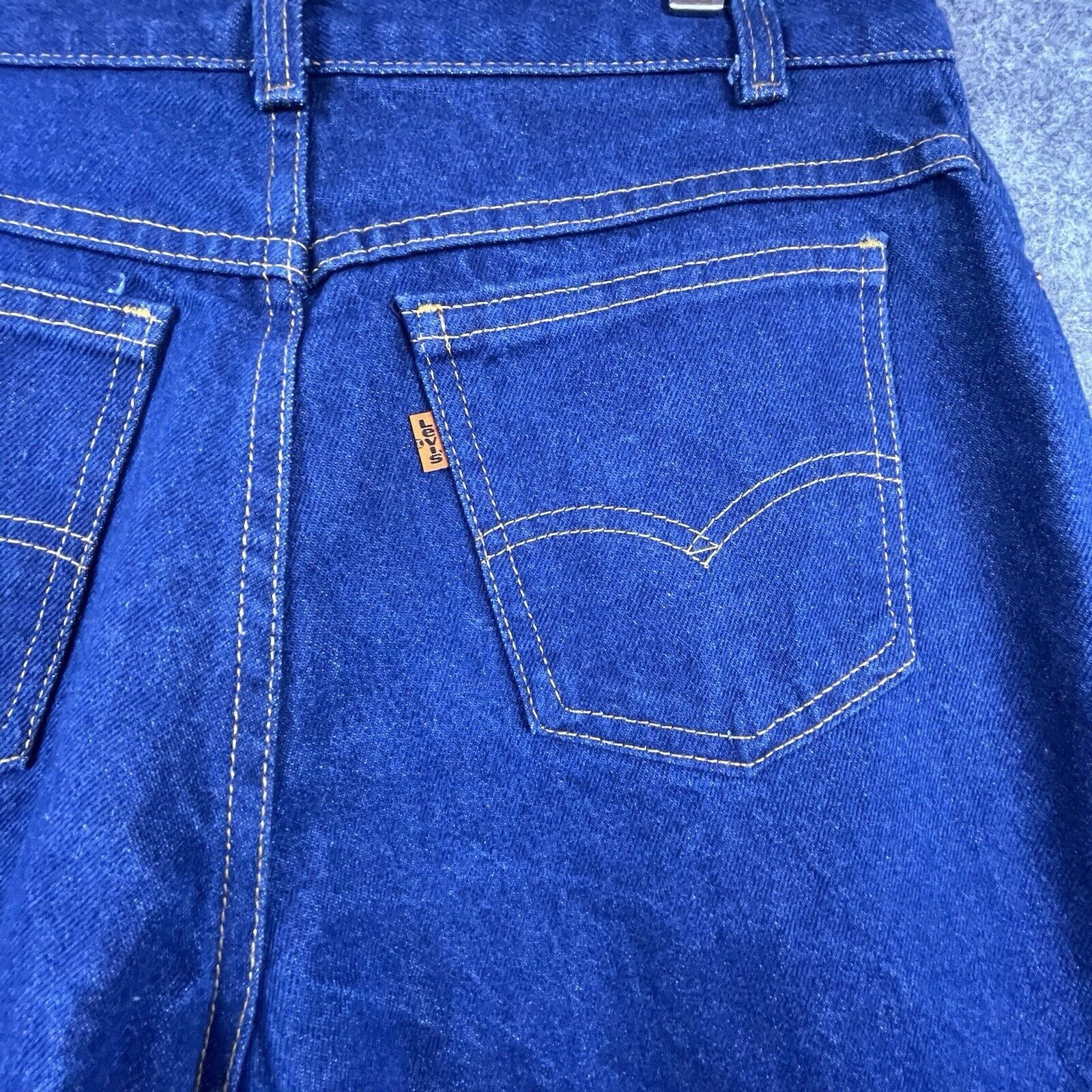 Levi's Vintage Levi's Miss Jeans Womens 16 Taper Orange Tab Batwing Size 38" / US 16 / IT 52 - 3 Thumbnail