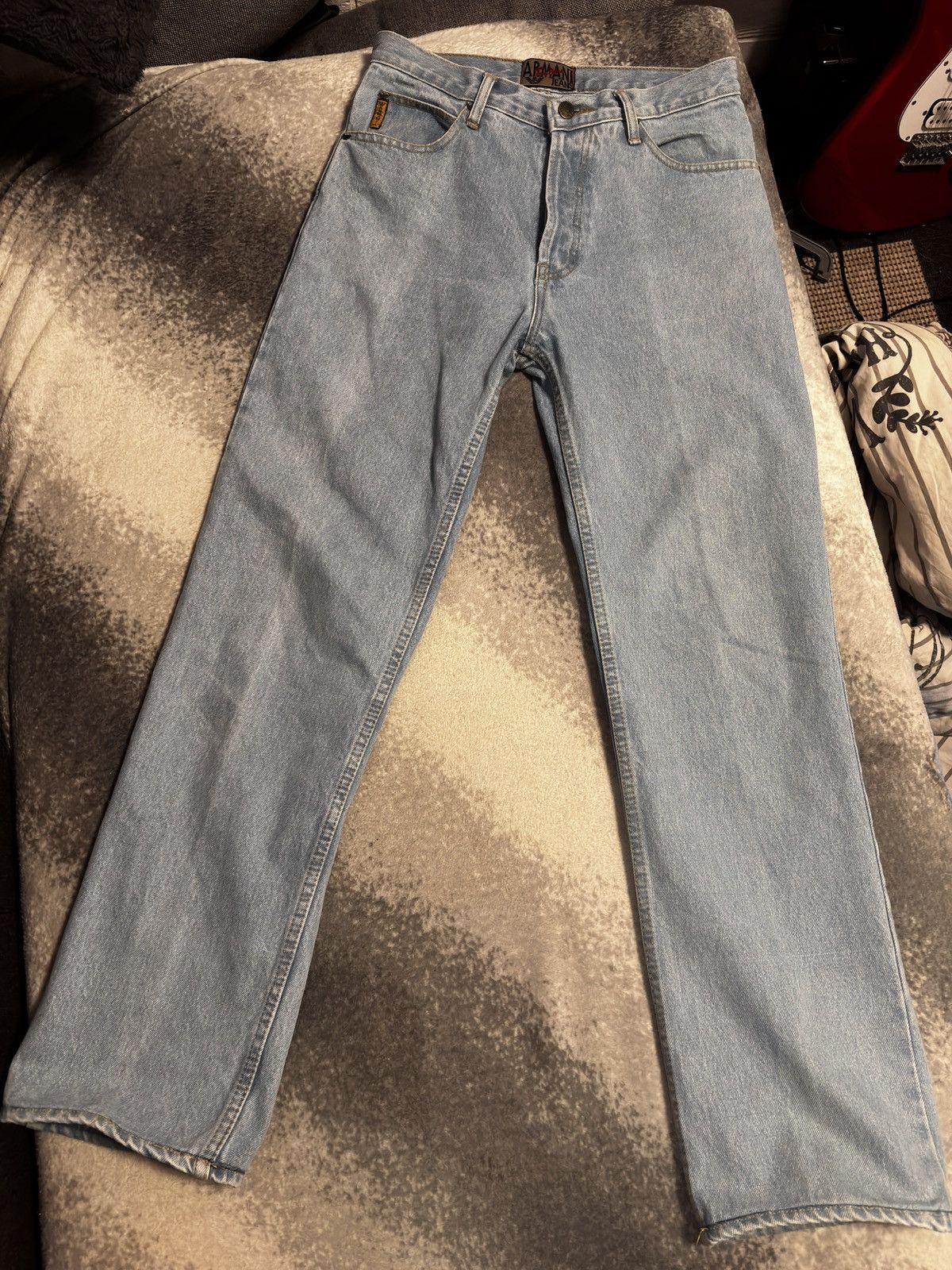 Giorgio Armani 90s Armani Jeans Ittierre Prototype Sample Ultra Rare Size US 31 - 3 Thumbnail