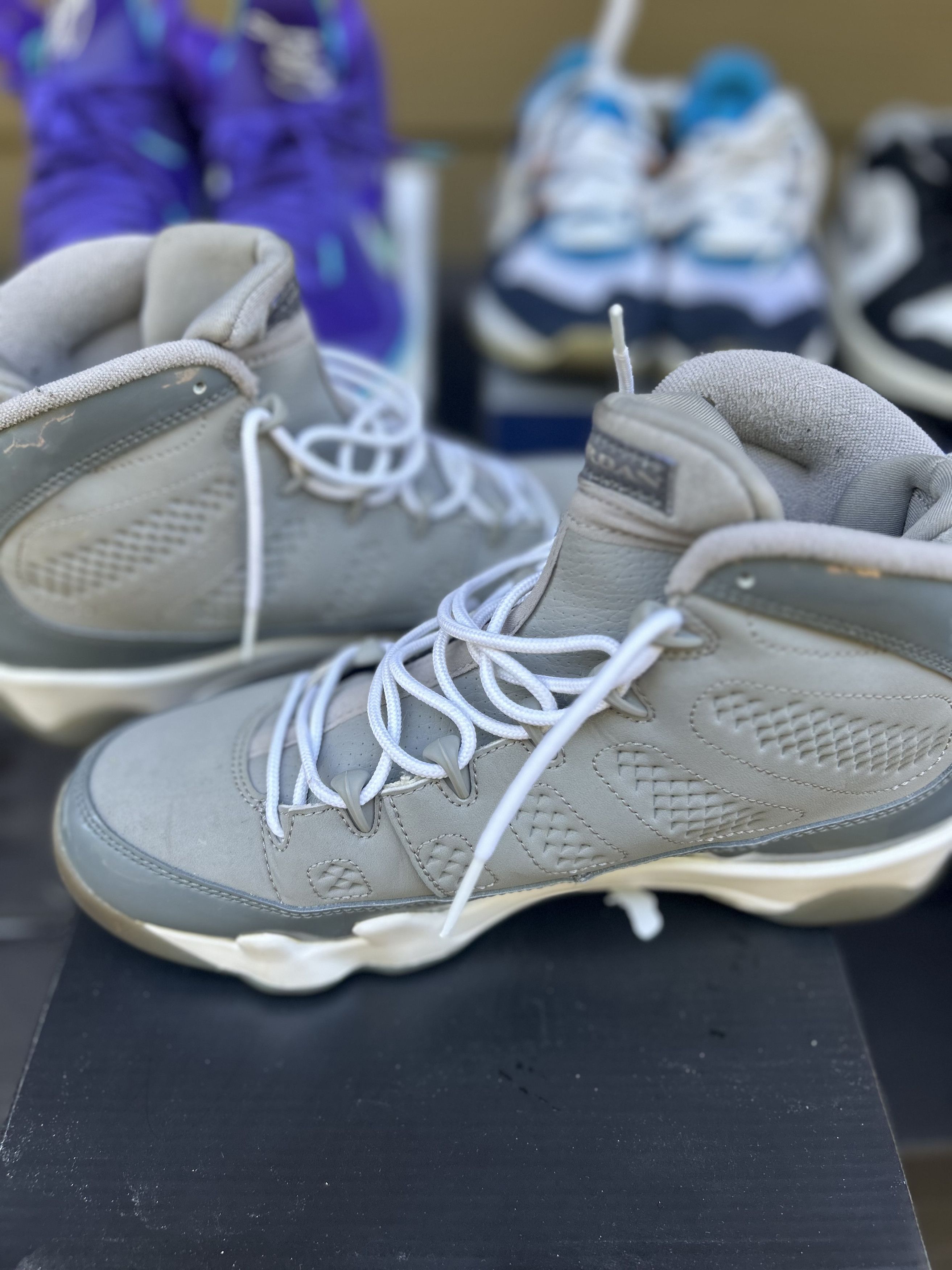 Jordan Brand Air Jordan 9 Retro Cool Grey 2012 Size 8.5 Size US 8.5 / EU 41-42 - 7 Thumbnail