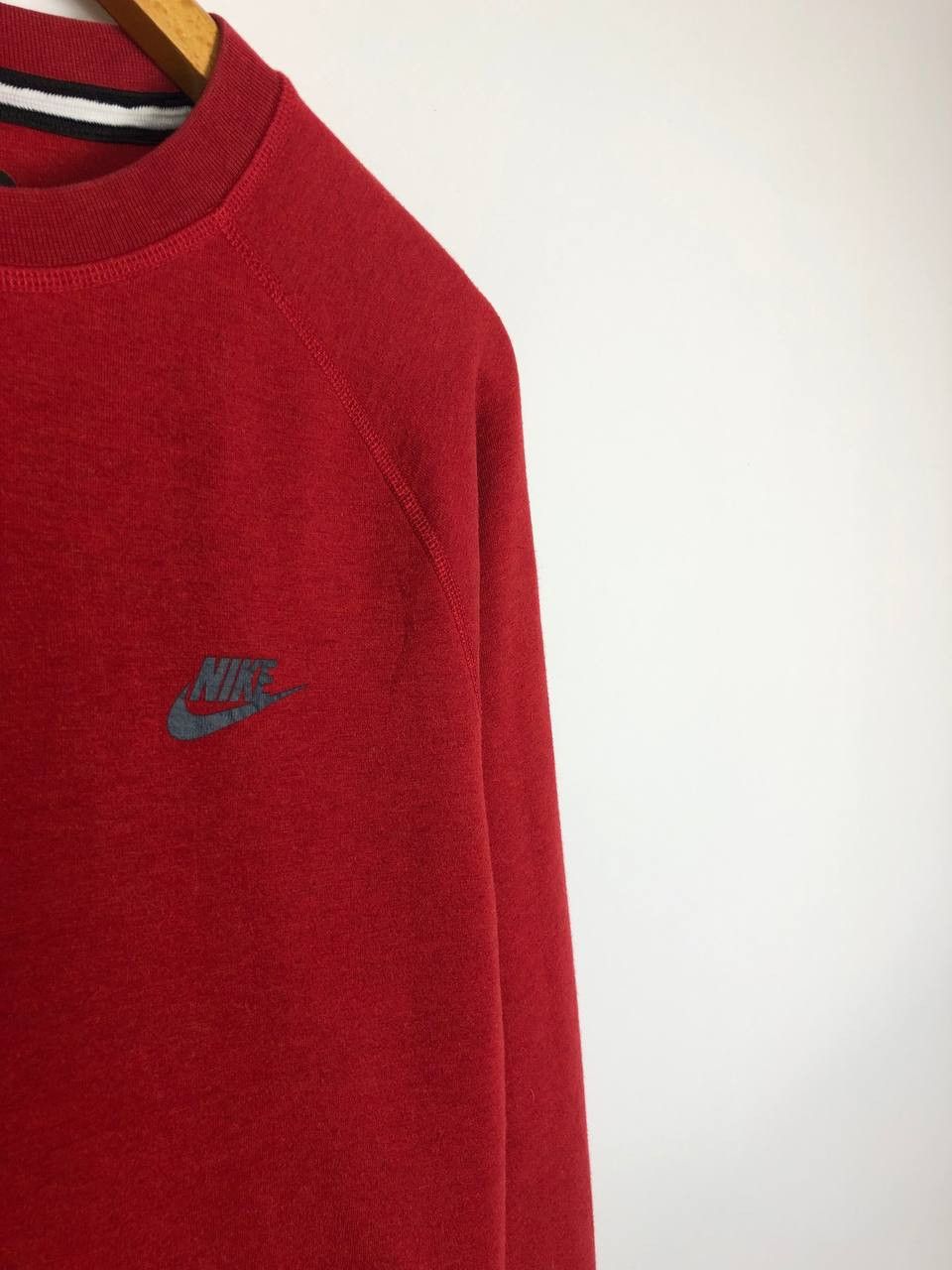 Nike Nike Tech Fleece Sweatshirt Crewneck Red size S Size US S / EU 44-46 / 1 - 4 Thumbnail