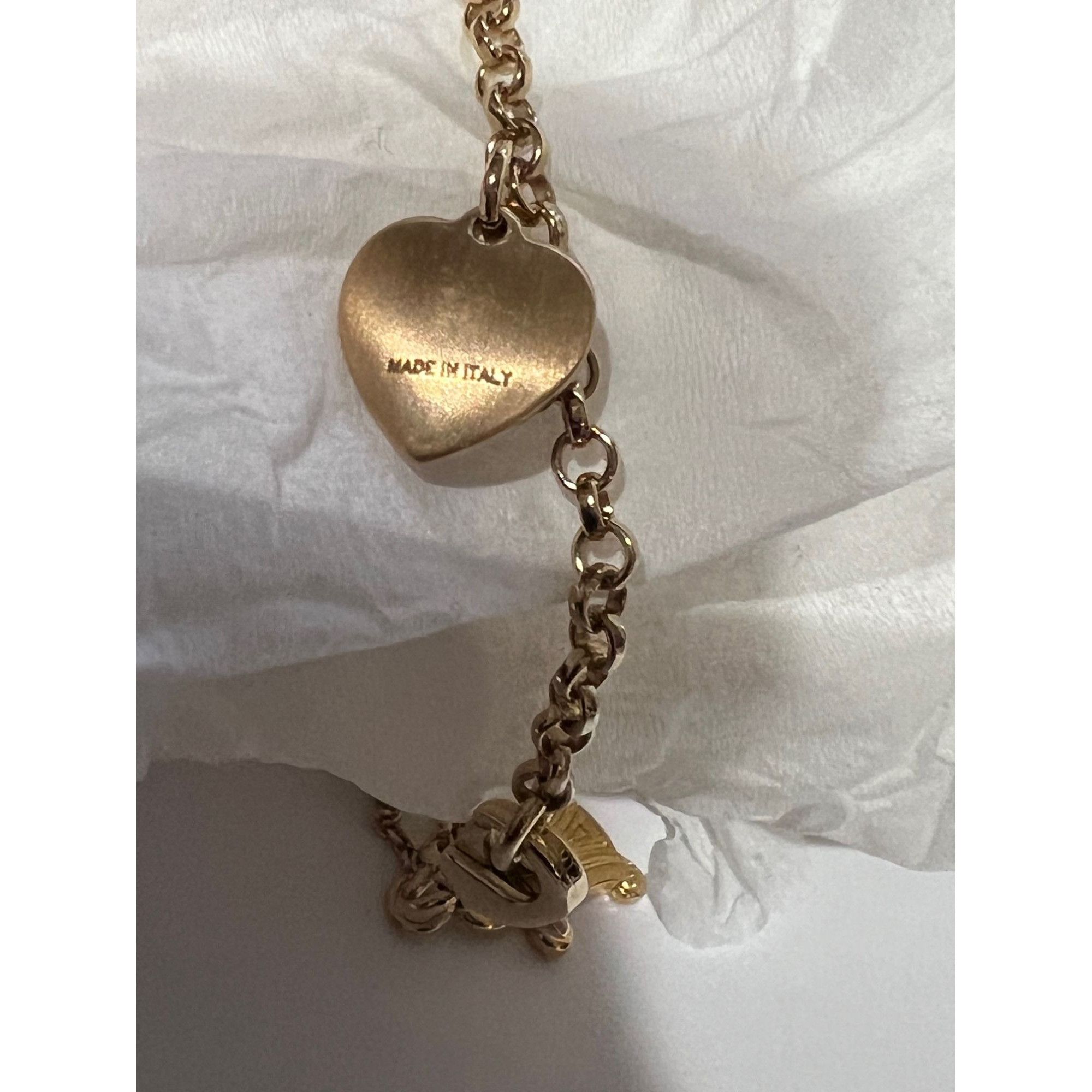 Celine Celine Triomphe Gold metal Charm Bracelet Size ONE SIZE - 2 Thumbnail