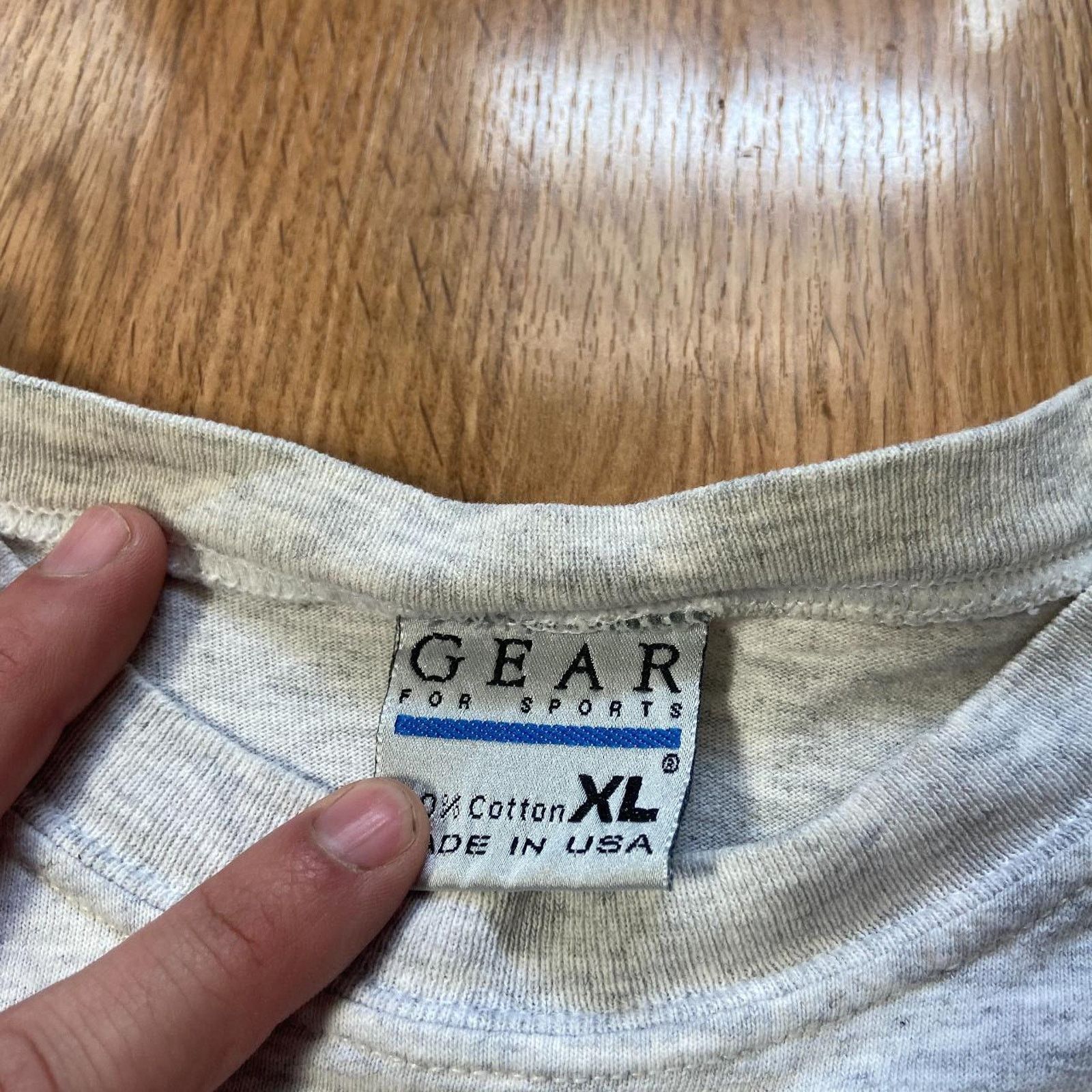 Fruit Of The Loom 90s long sleeve grey Size US XL / EU 56 / 4 - 2 Thumbnail