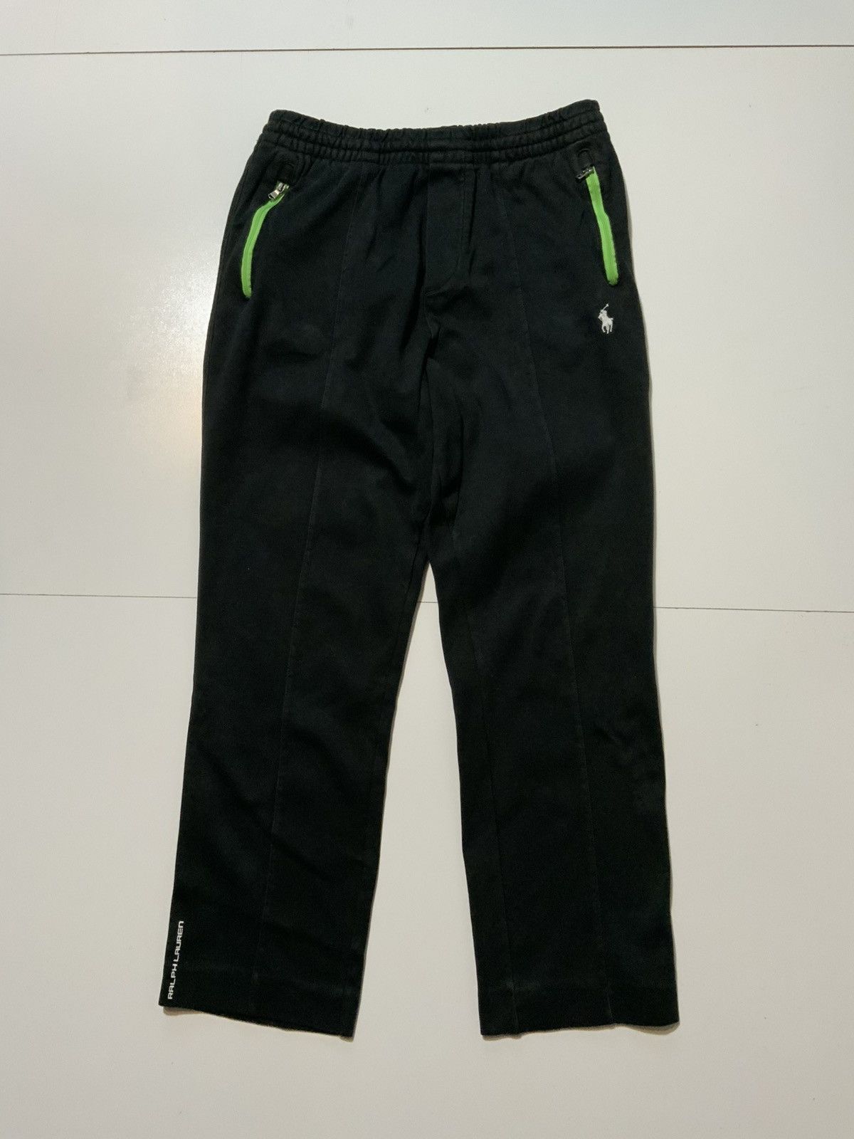 Polo Ralph Lauren Polo Ralph Lauren Pony Player Logo Pleat Track Sweatpants Size US 32 / EU 48 - 1 Thumbnail