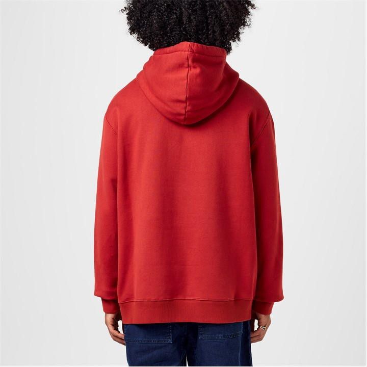 Lanvin o1h1sh11224 Logo Hoodie in Turkish Red Size US XXL / EU 58 / 5 - 5 Thumbnail