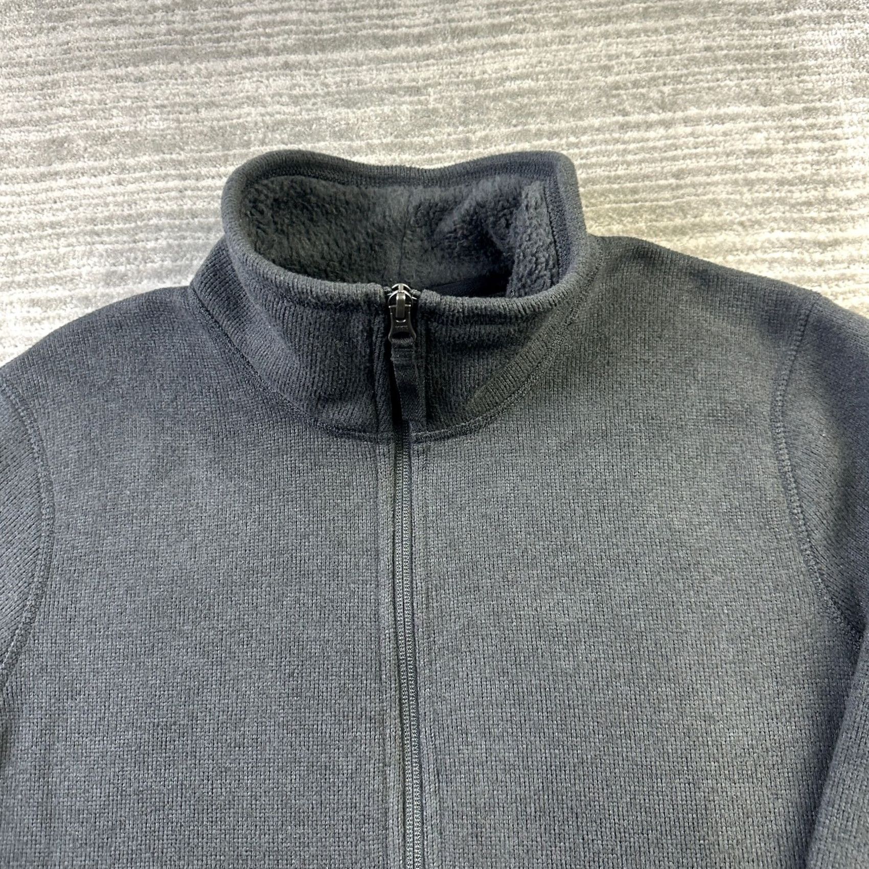 The North Face The North Face Jacket Womens Large Gray Crescent Full Zip Fleece Lined Size L / US 10 / IT 46 - 3 Thumbnail