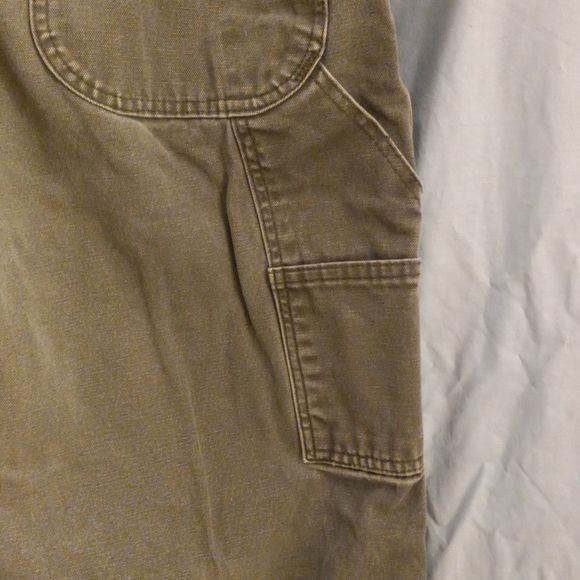 Dickies Dickies Mens Green Cotton Work Pants 44x32 With Pockets Butt Size US 44 / EU 60 - 9 Thumbnail
