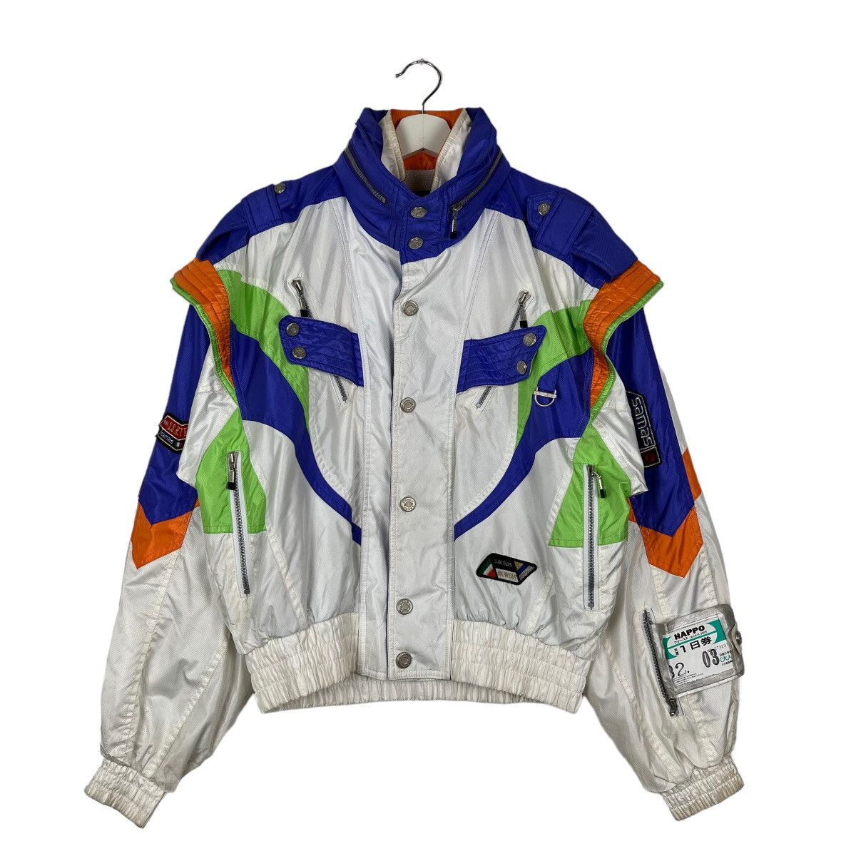 Japanese Brand 🔥 90s SAMAS SSR TEAM ASTRO SKI WEAR JACKET Size US S / EU 44-46 / 1 - 2 Thumbnail