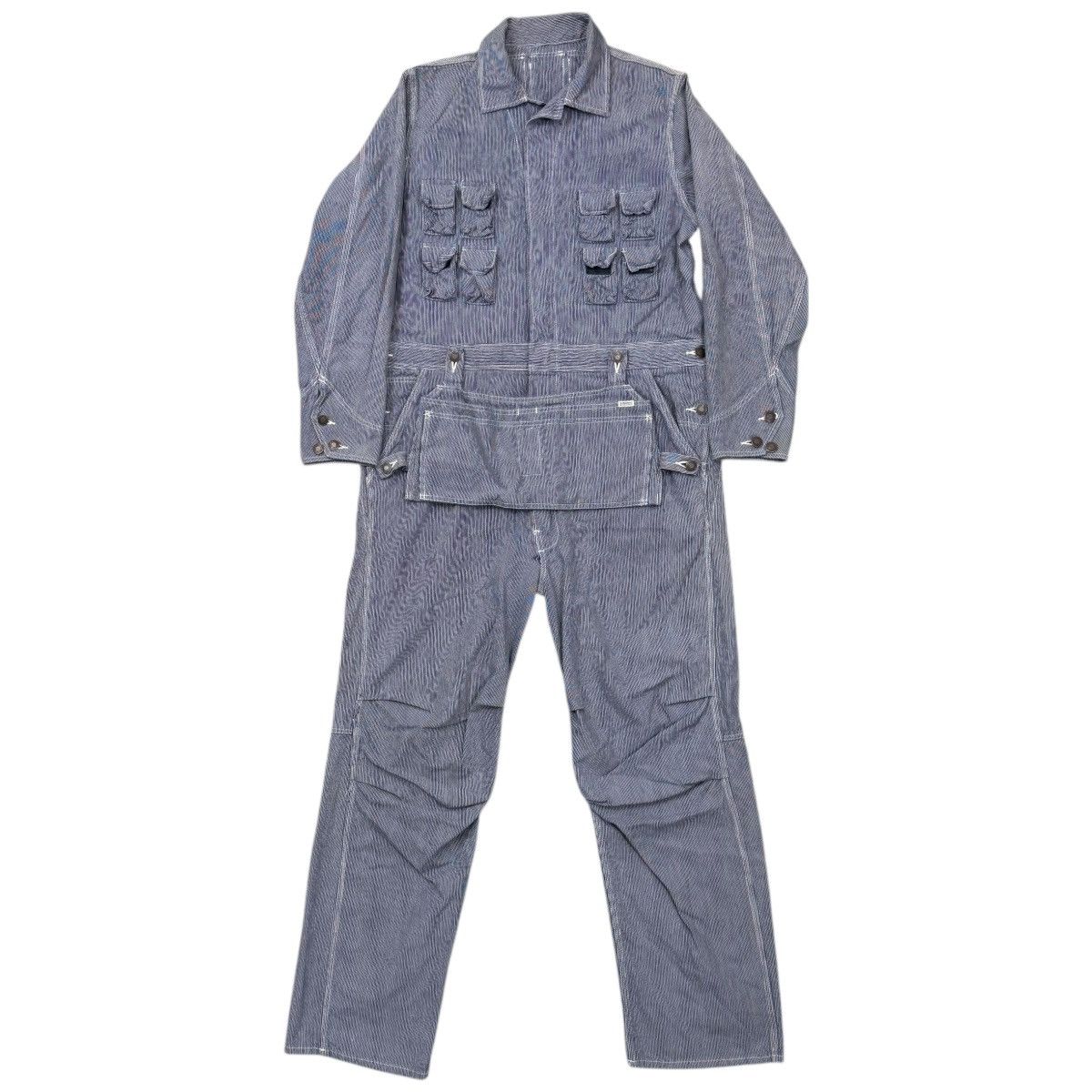 General Research GENERAL RESEARCH 1998 Parasite Pocket Cargo Cotton Jumpsuit Size US M / EU 48-50 / 2 - 1 Thumbnail