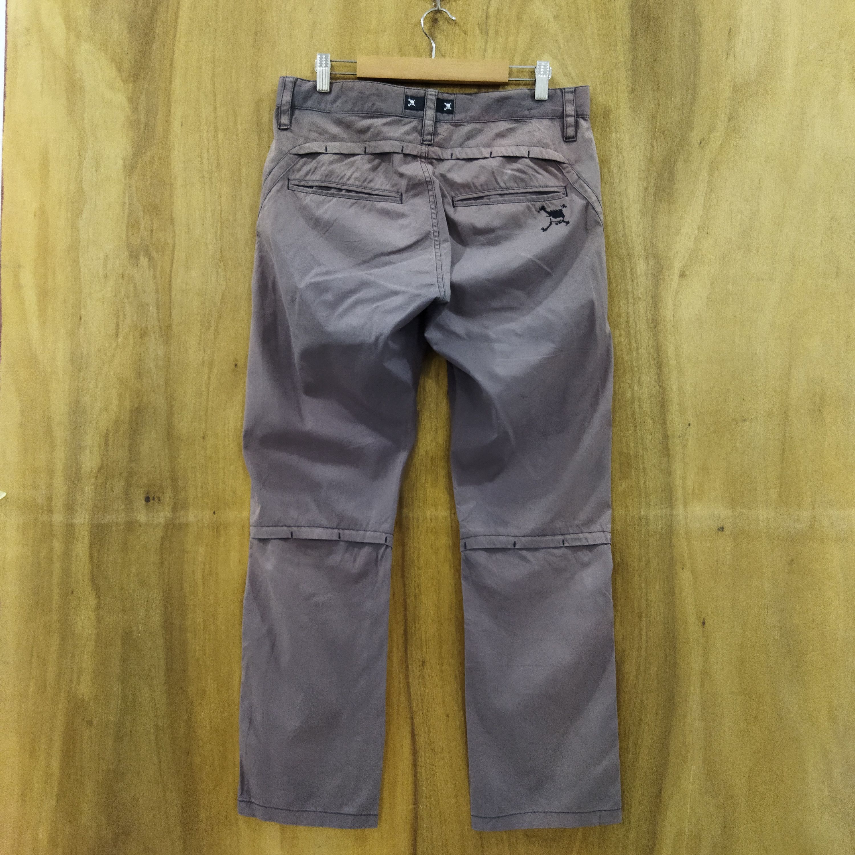 Japanese Brand OAKLEY FADED BROWN PANTS Size US 32 / EU 48 - 8 Thumbnail
