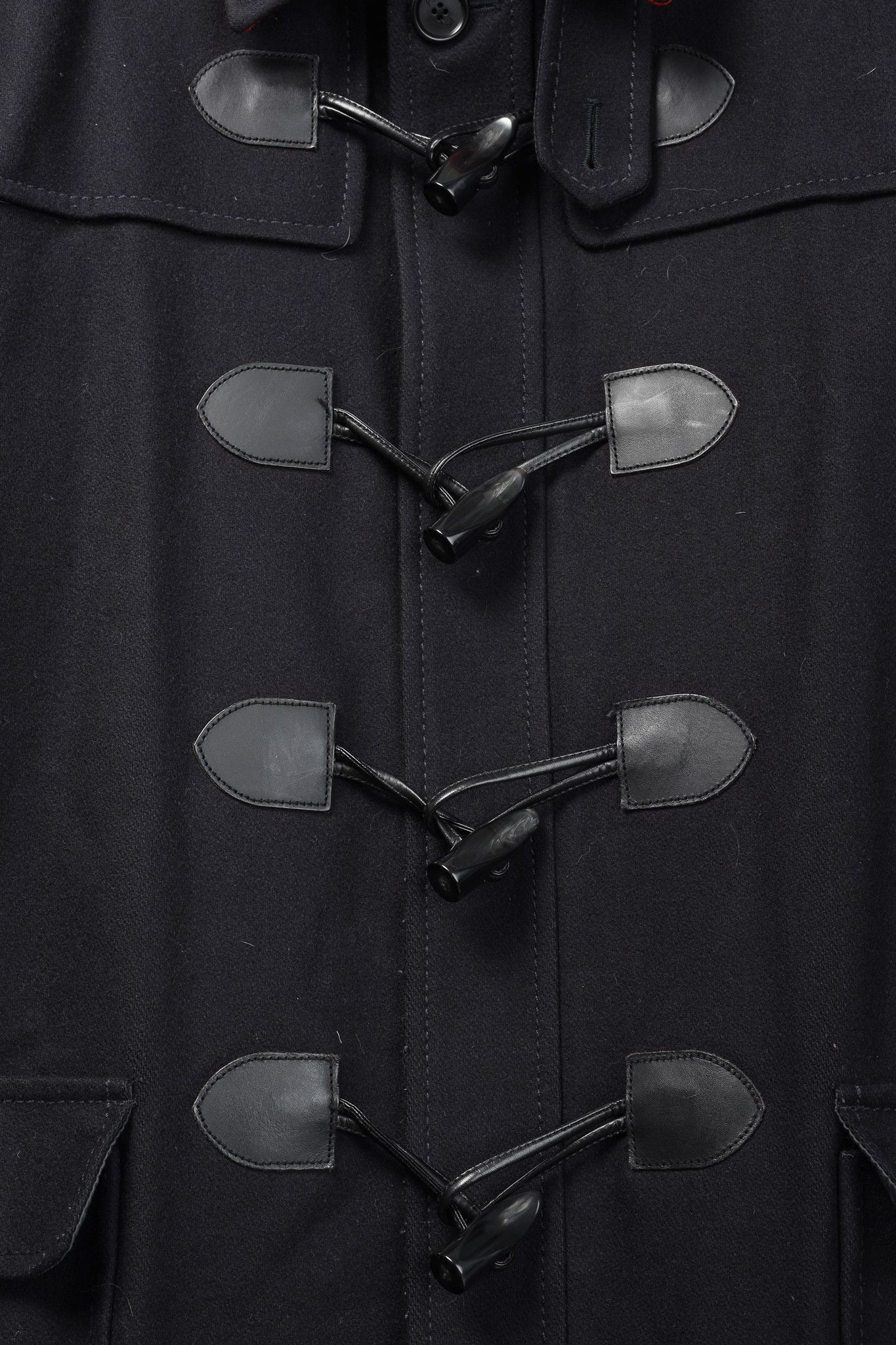 Paul Smith PS Paul Smith AW/11 Navy Wool Toggle Overcoat Size US XL / EU 56 / 4 - 8 Thumbnail