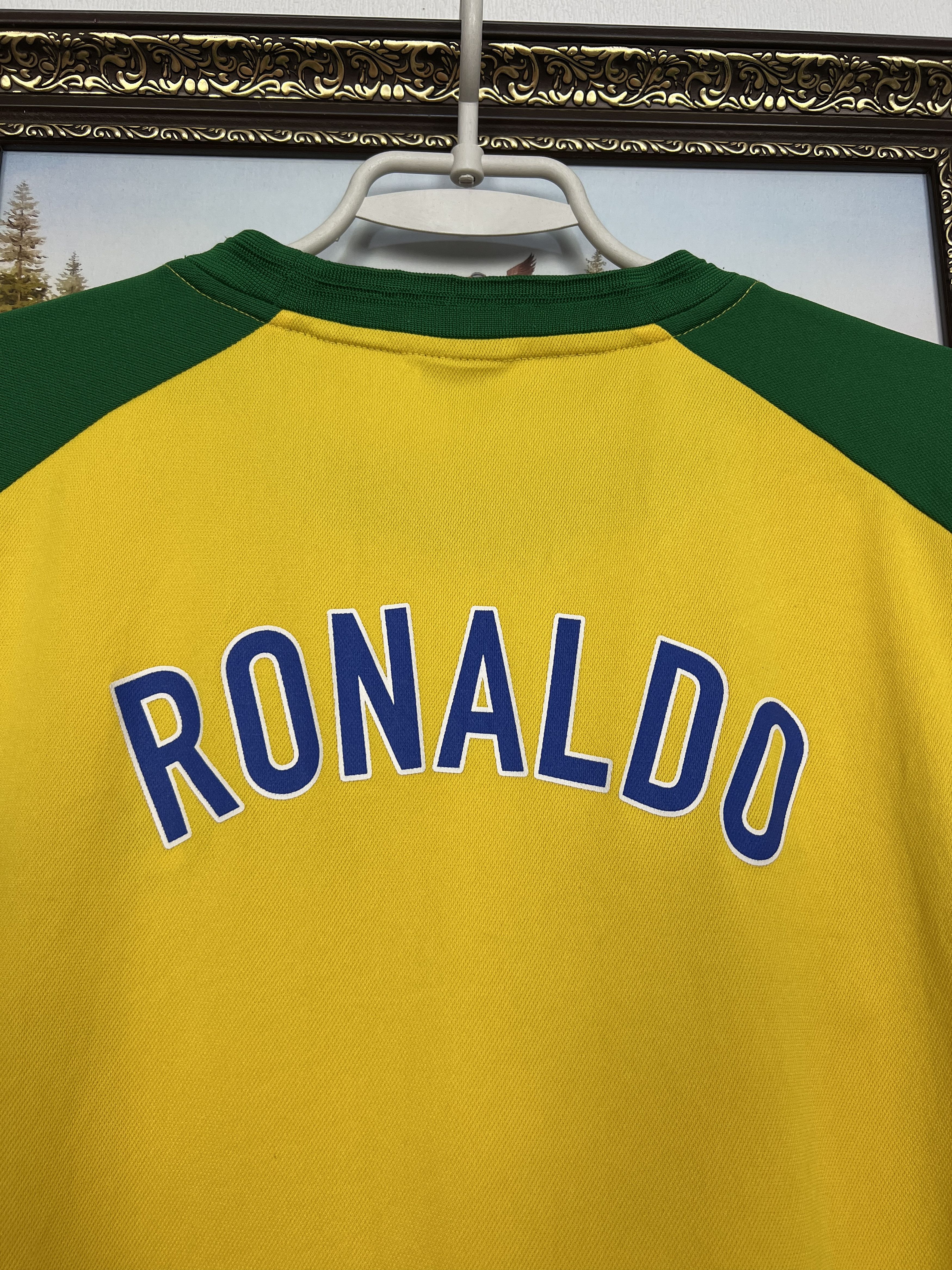 Nike Vintage R9 Ronaldo Football Train Shirt Soccer Jersey Trikot Size US XL / EU 56 / 4 - 10 Thumbnail