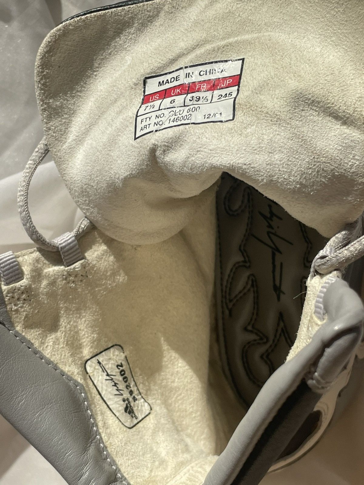 Adidas × Y-3 Adidas x Yohji Yamamoto 2002 sneakers Archive Pre-Y3 2001 Size US 7.5 / EU 40-41 - 5 Thumbnail
