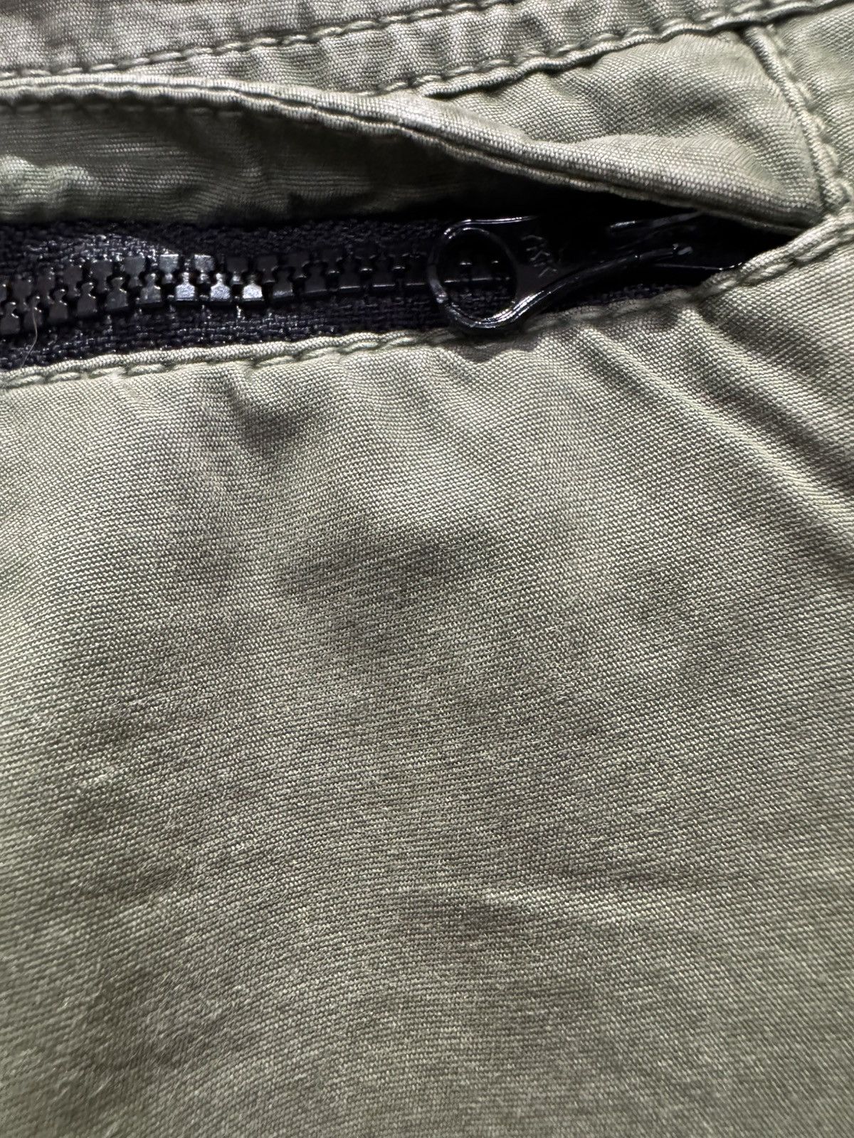 Stone Island Stone Island Skinny Slim Fit Cargo Pants Olive Green Black Size US 30 / EU 46 - 15 Thumbnail