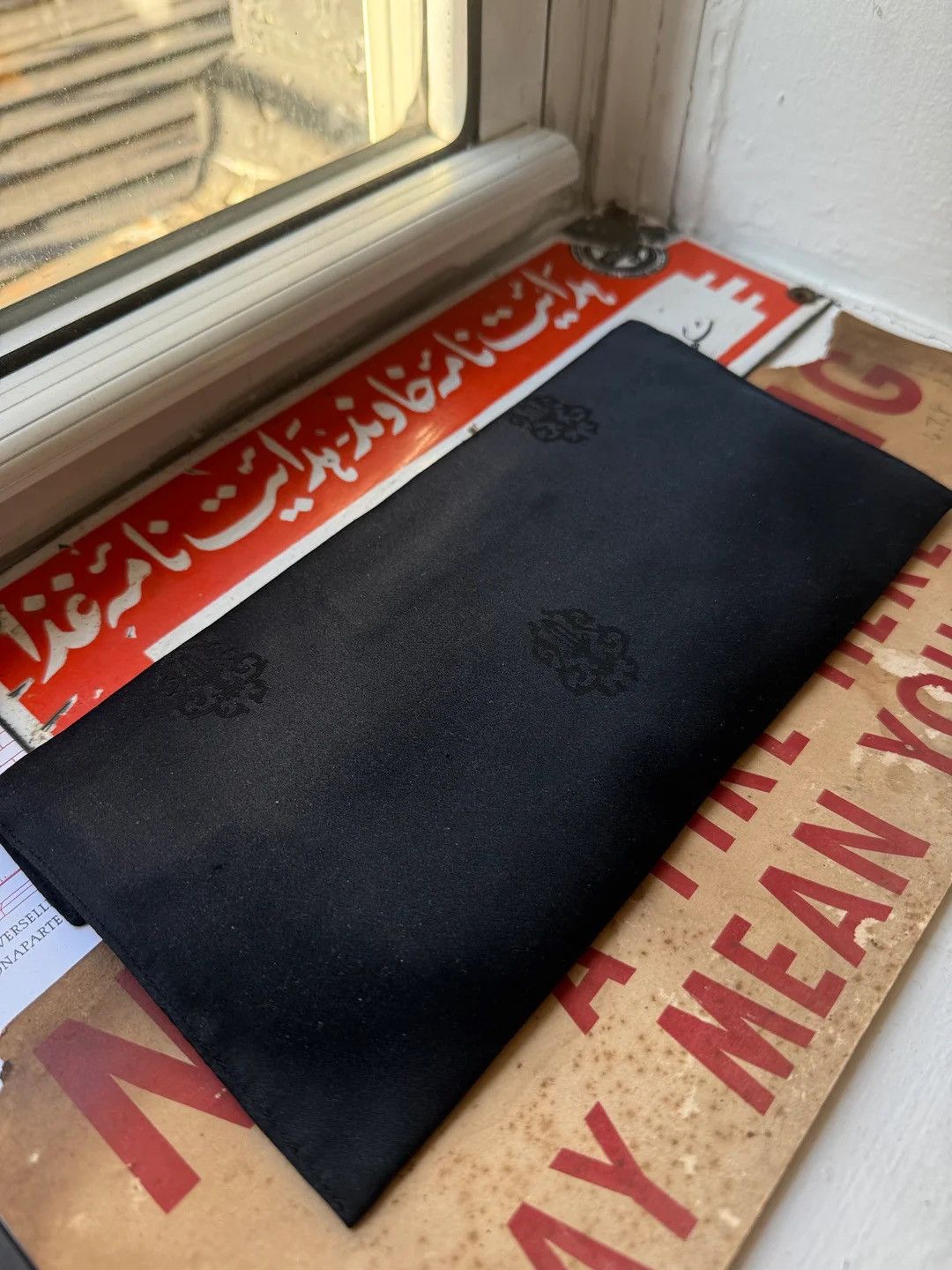 Chrome Hearts 🚭 GRAIL 🚭 2000s "FUCK YOU" SLEEPING MASK w/ CARRYING CASE Size ONE SIZE - 8 Thumbnail