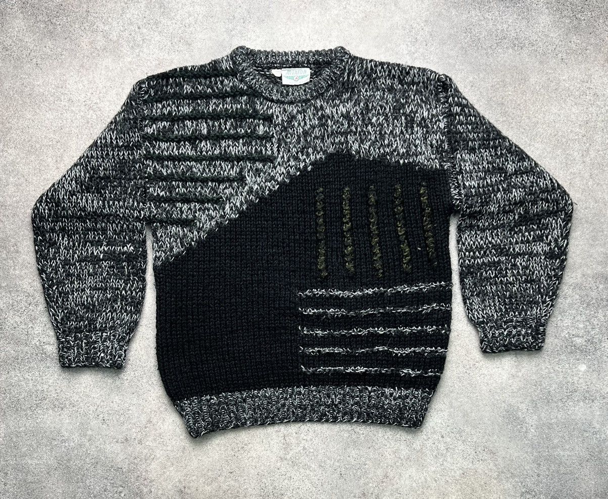 Vintage Aviator flying knit sweater Size US M / EU 48-50 / 2 - 1 Thumbnail