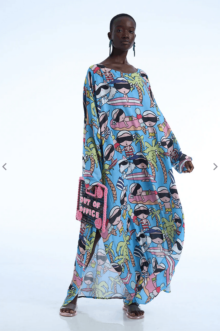 Other KARLETTO SURF LONG SLEEVE KAFTAN Size S / US 4 / IT 40 - 3 Thumbnail