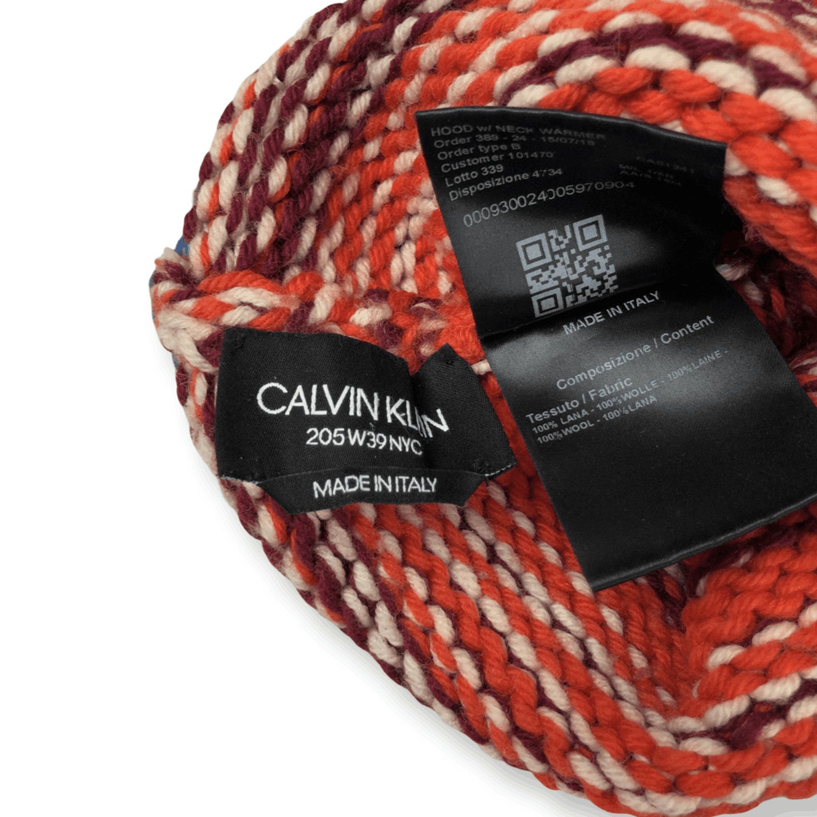 Calvin Klein 205W39NYC × Raf Simons Calvin Klein 205w39nyc Balaclava Ski Mask Playboi Carti Size ONE SIZE - 8 Thumbnail