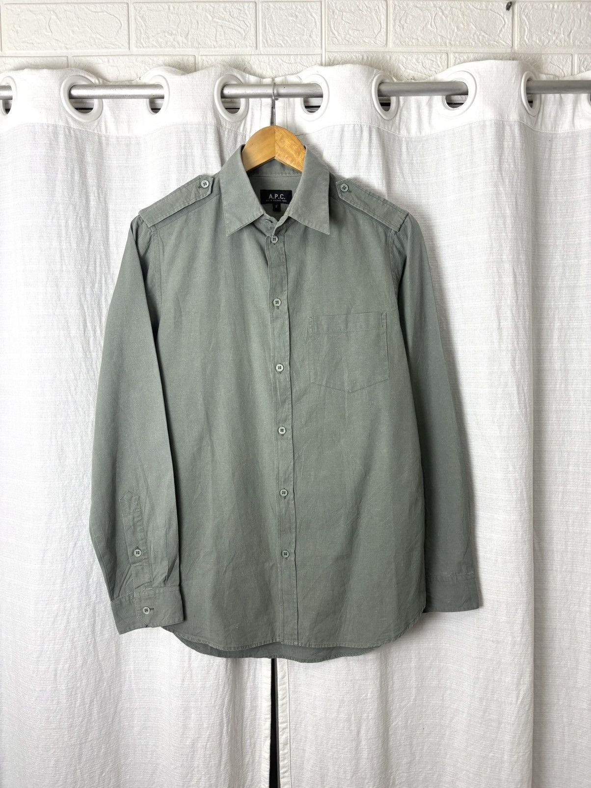 A.P.C. a.p.c shirt Size US S / EU 44-46 / 1 - 1 Thumbnail